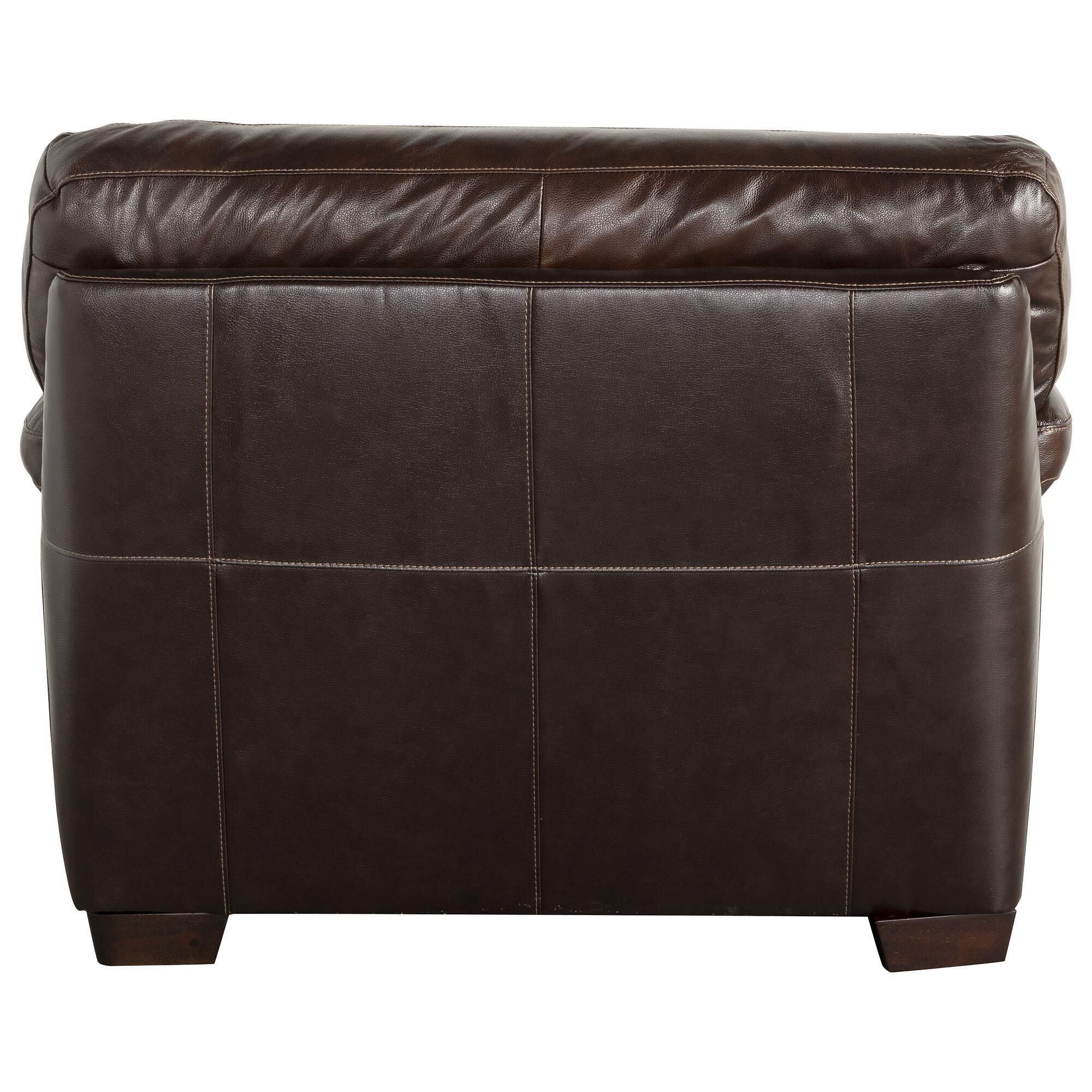 at HOME Leather Chair in Amarillo Walnut, , large