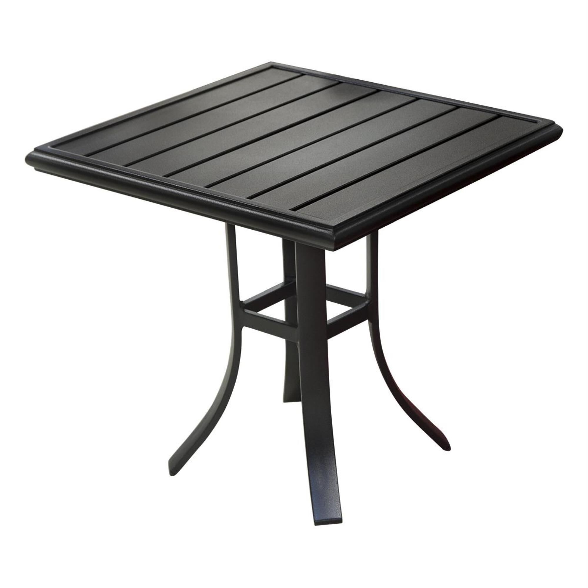 Winston Aluminum Slat Top End Table in Night, , large