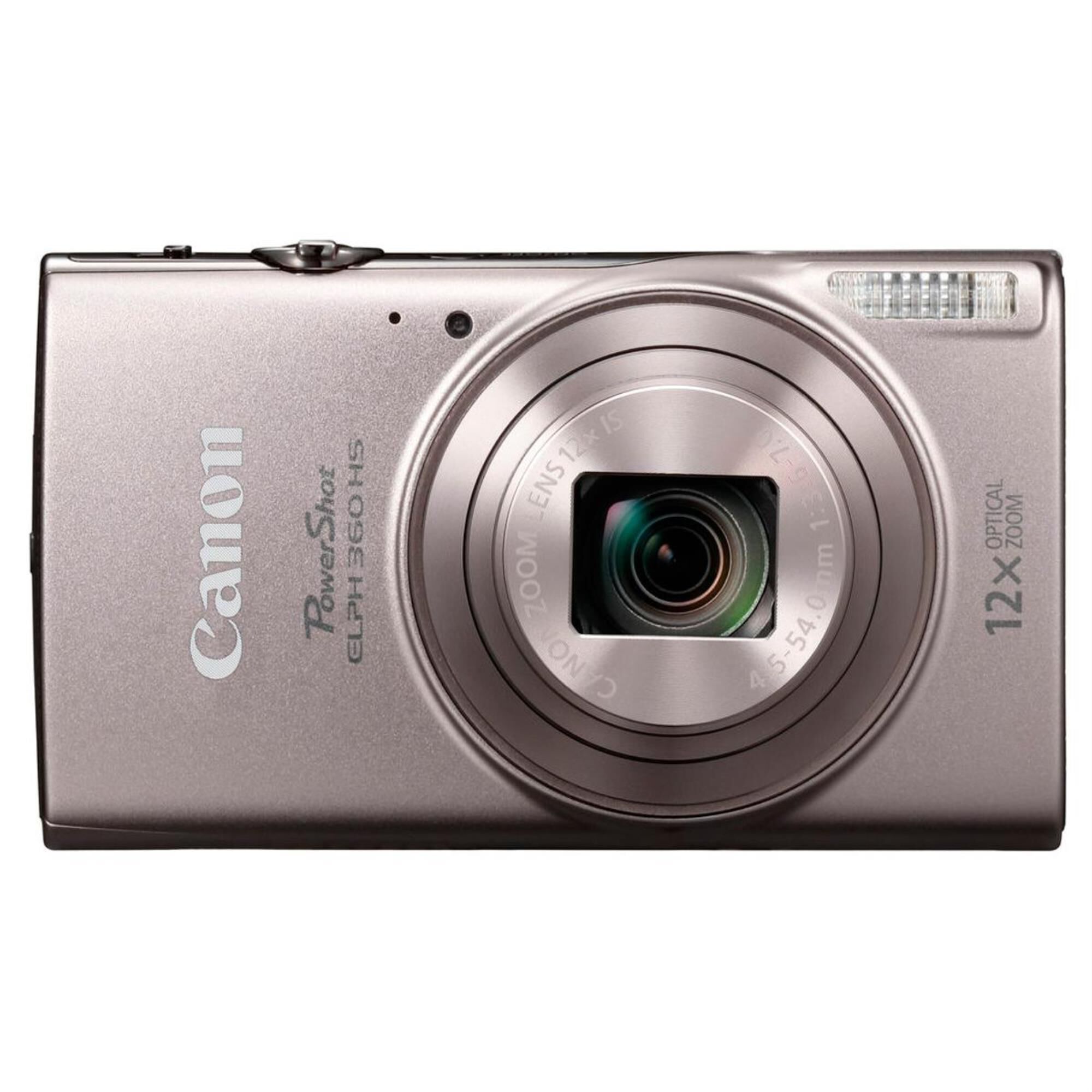 Canon PowerShot ELPH 360 HS Digital Camera Silver, , large