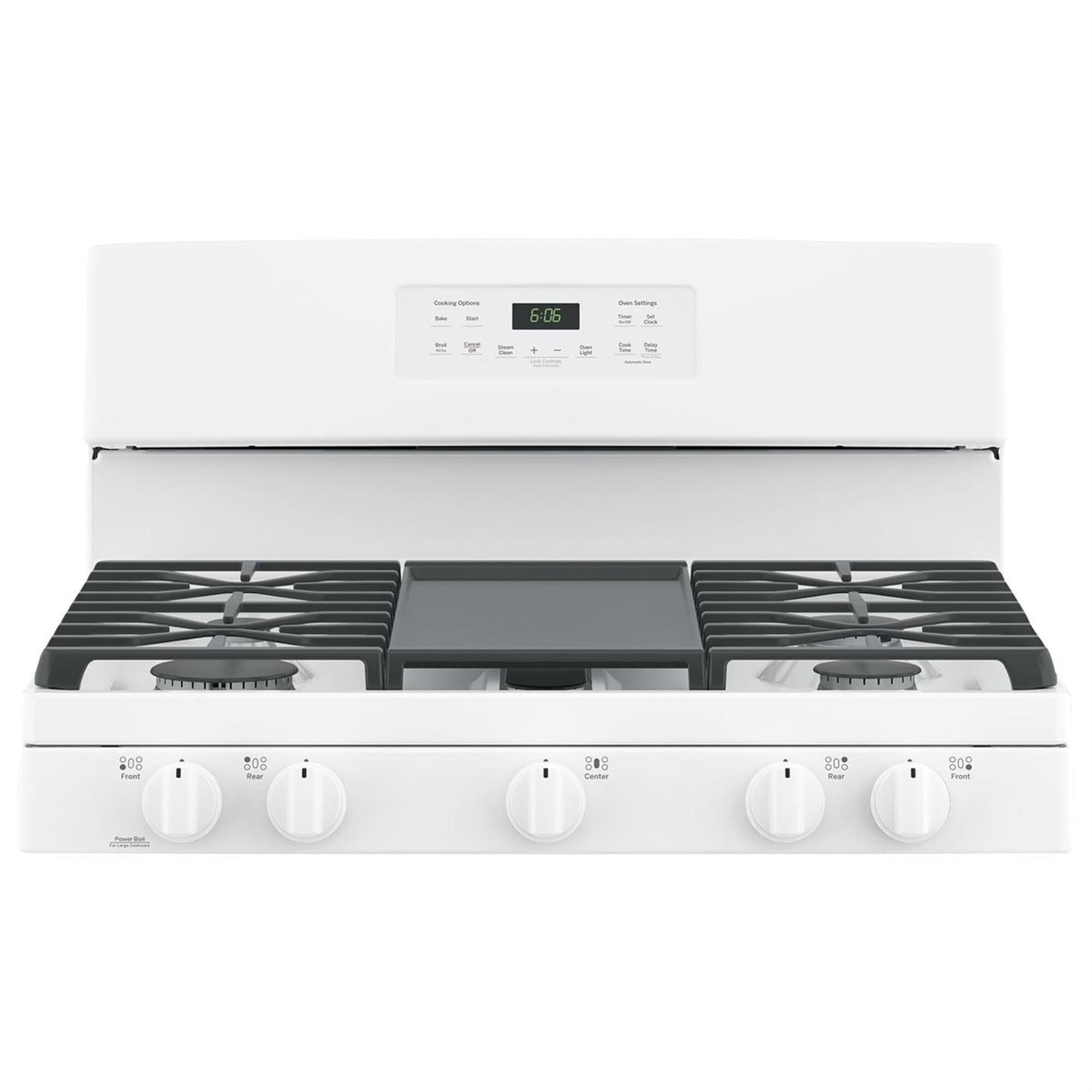 GE Appliances 5.0 Cu. Ft. Freestanding Gas Range in White, , large