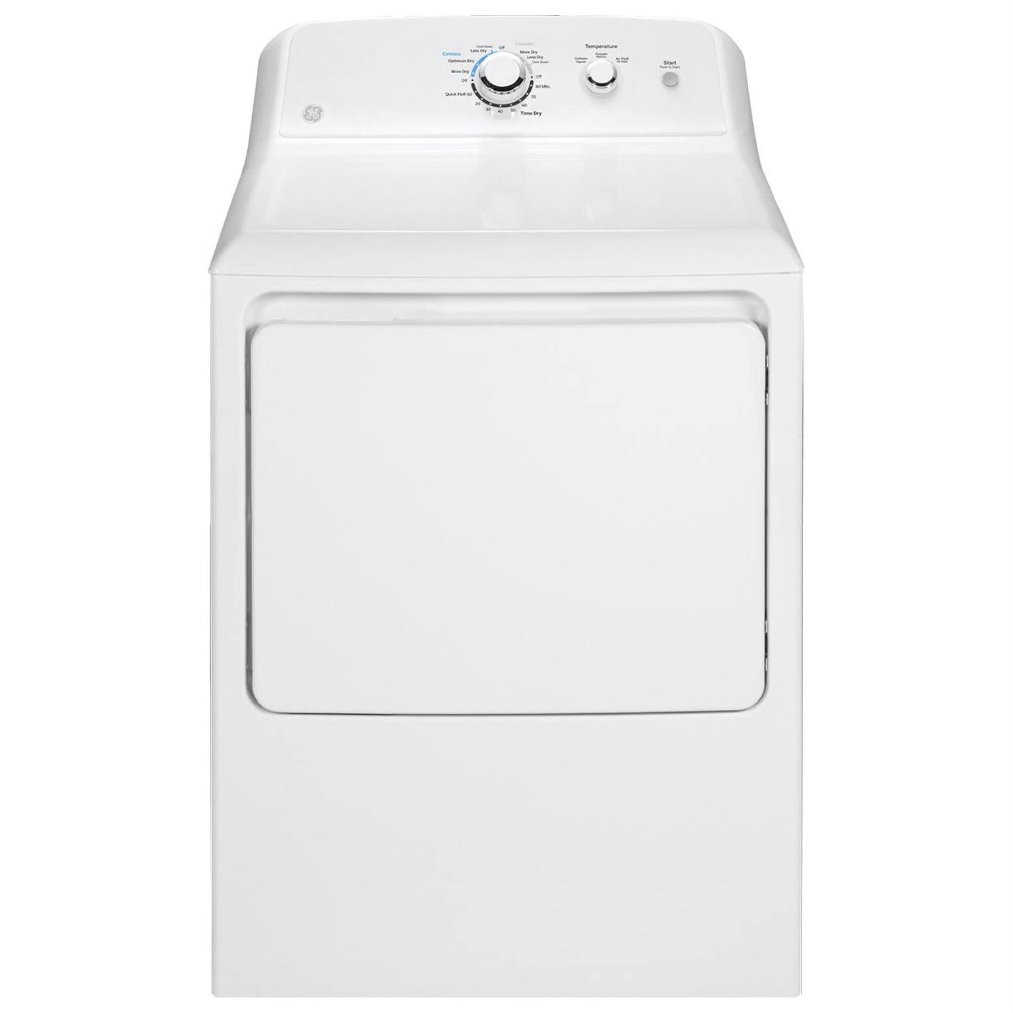 GE Appliances 7.2 Cu. Ft. Electric Dryer in White, , large