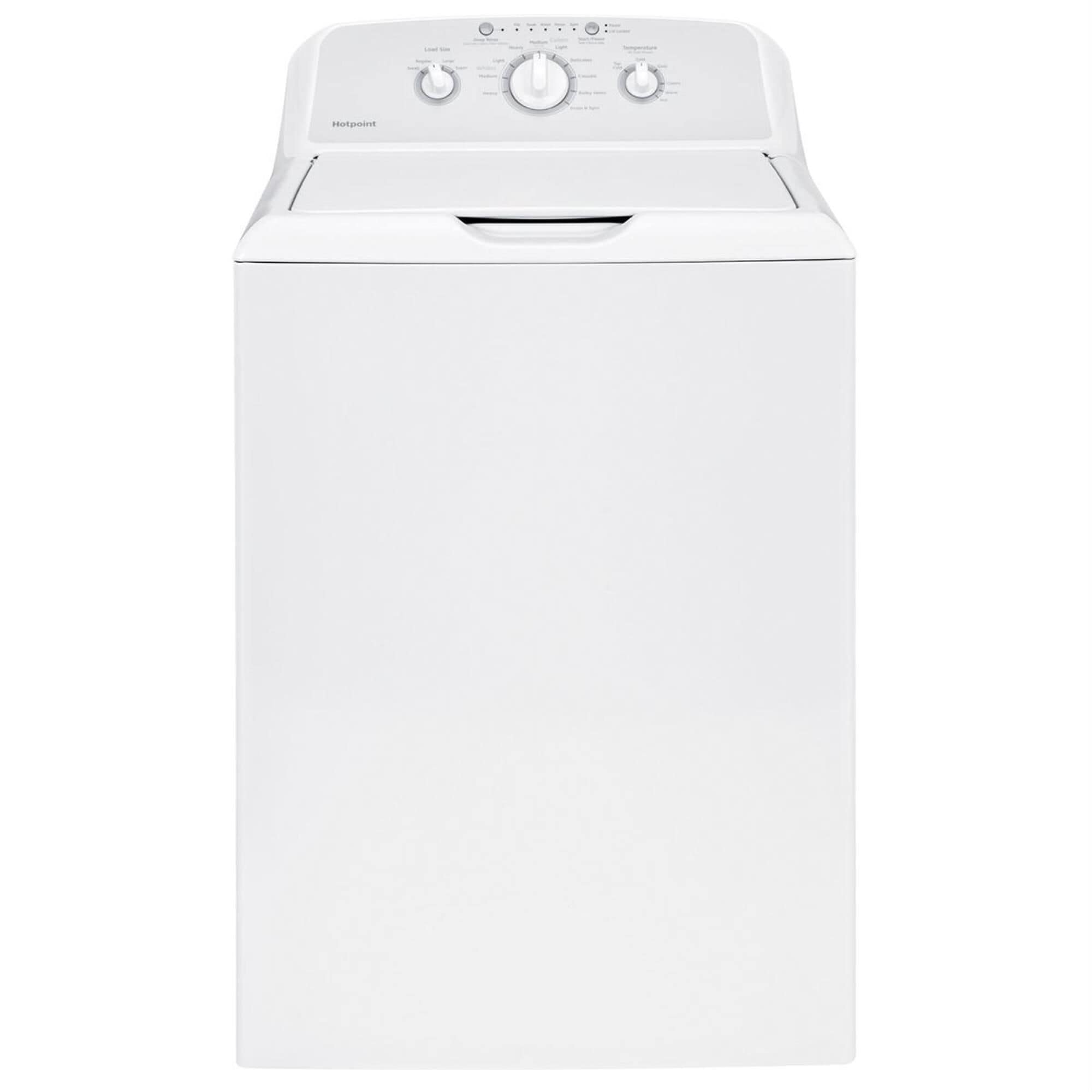 Hotpoint 3.8 Cu. Ft. Top Load Washer in White, , large