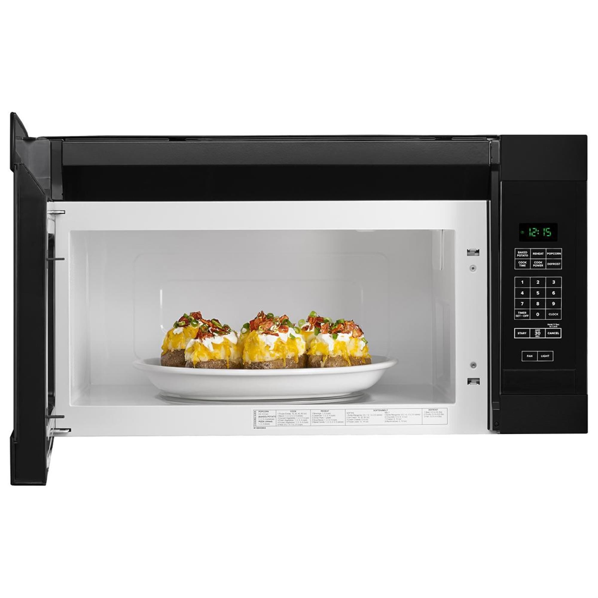 Amana 1.6 Cu. Ft. Over-the-Range Microwave in Black