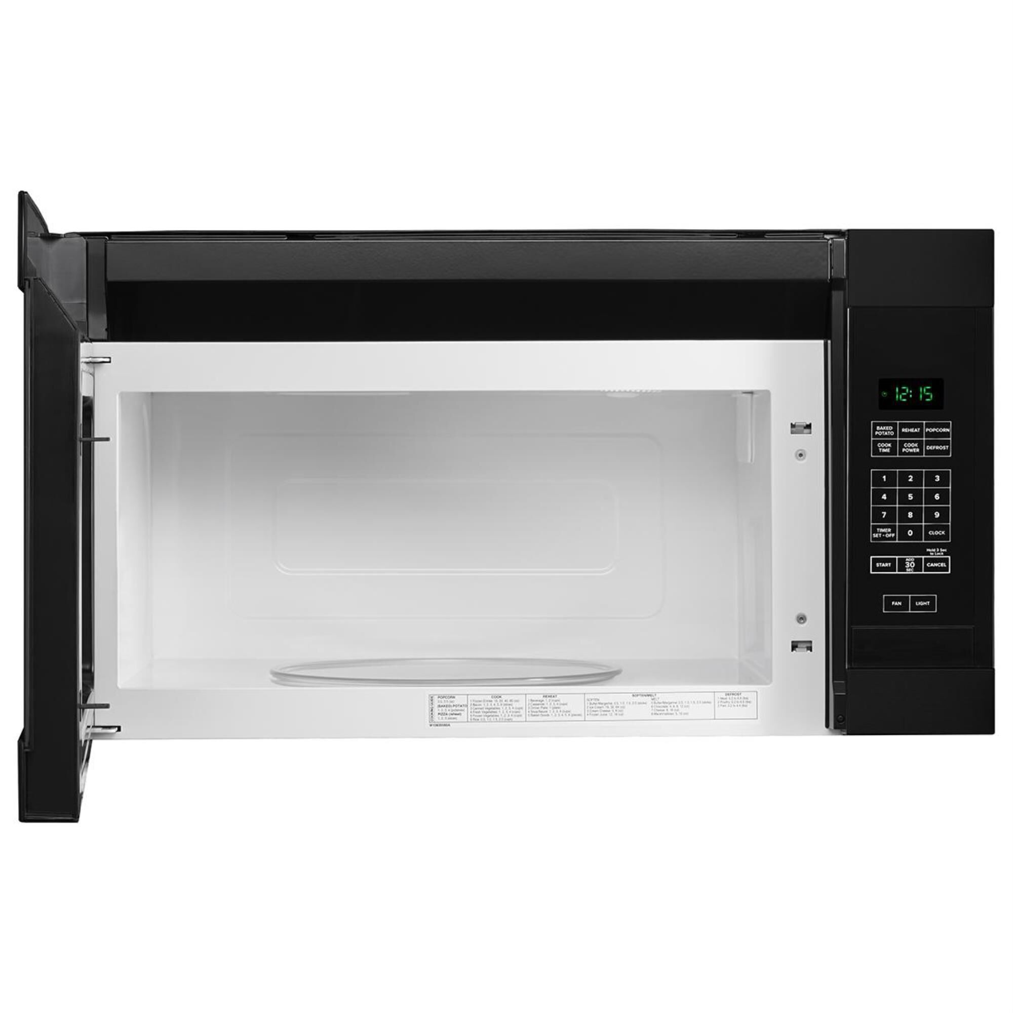 Amana 1.6 Cu. Ft. Over-the-Range Microwave in Black