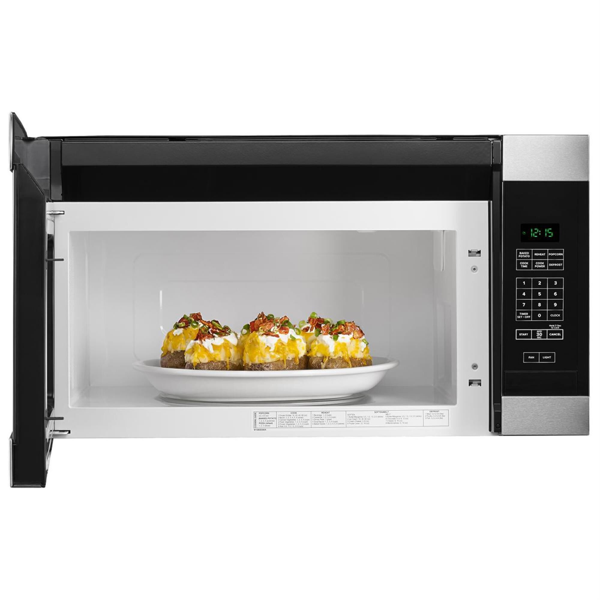 Amana 1.6 Cu. Ft. Over-the-Range Microwave in Stainless Steel