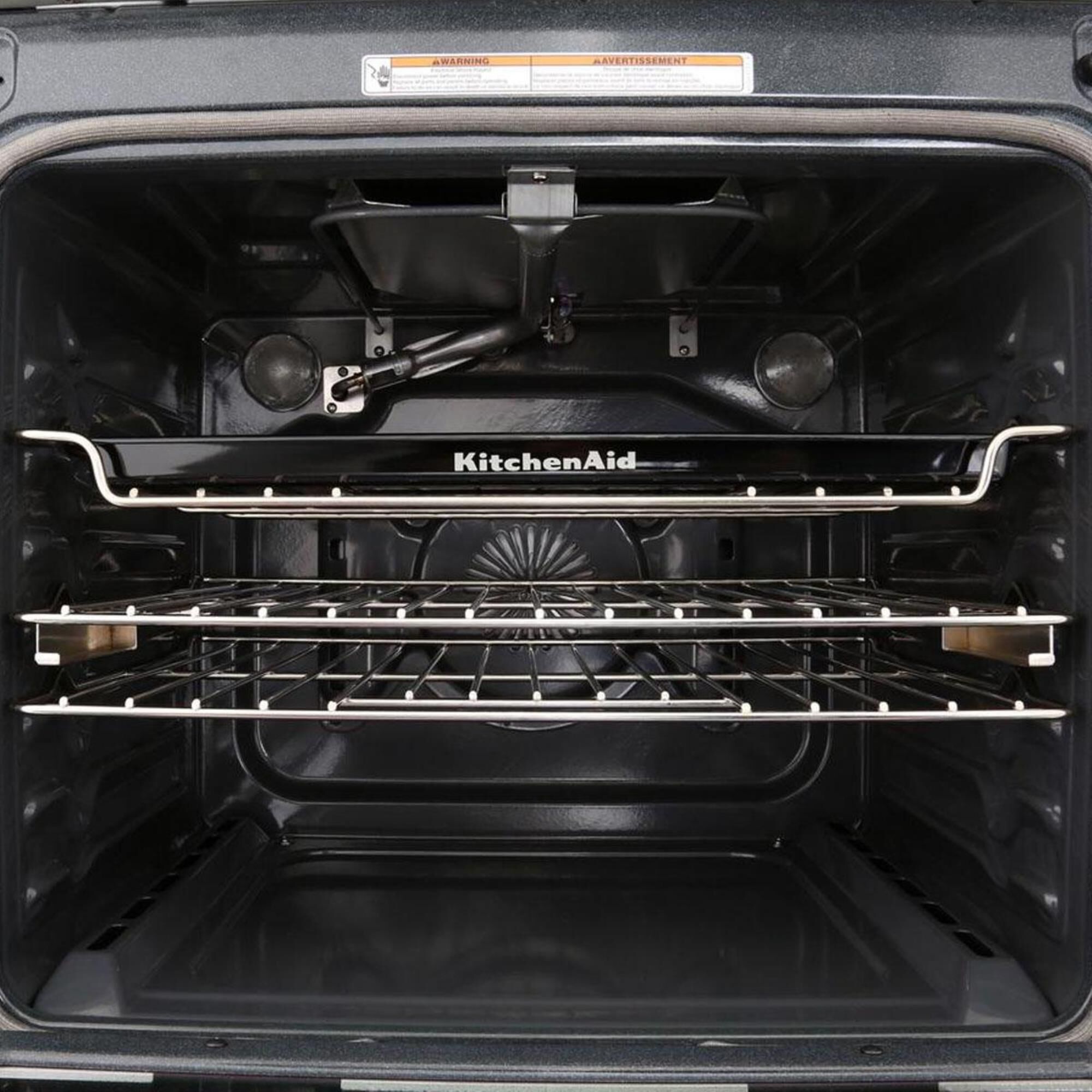 KitchenAid 30" 5.8 Cu. Ft. Gas Range in Black Stainless Steel, , large