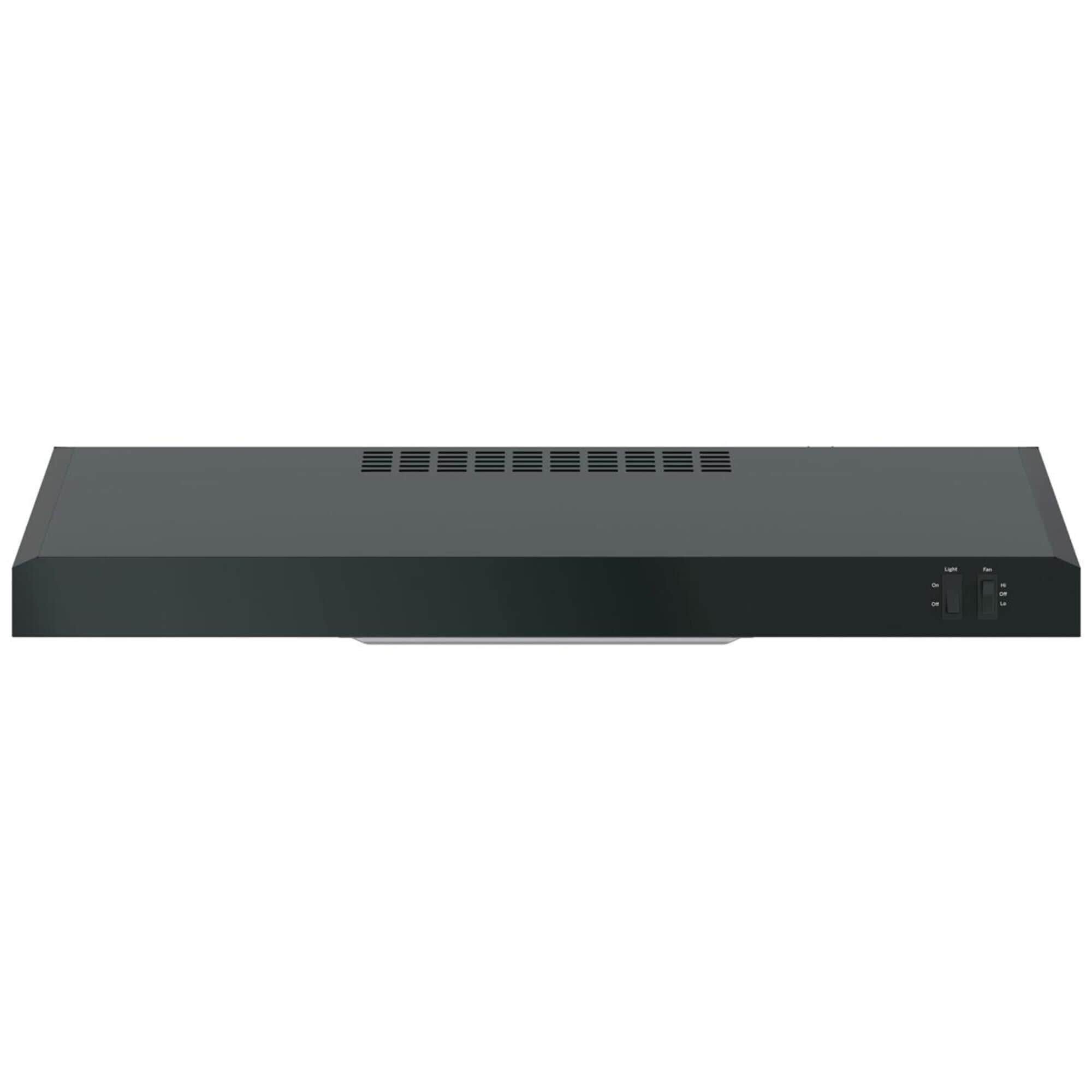 GE Appliances 30" Under the Cabinet Hood in Black