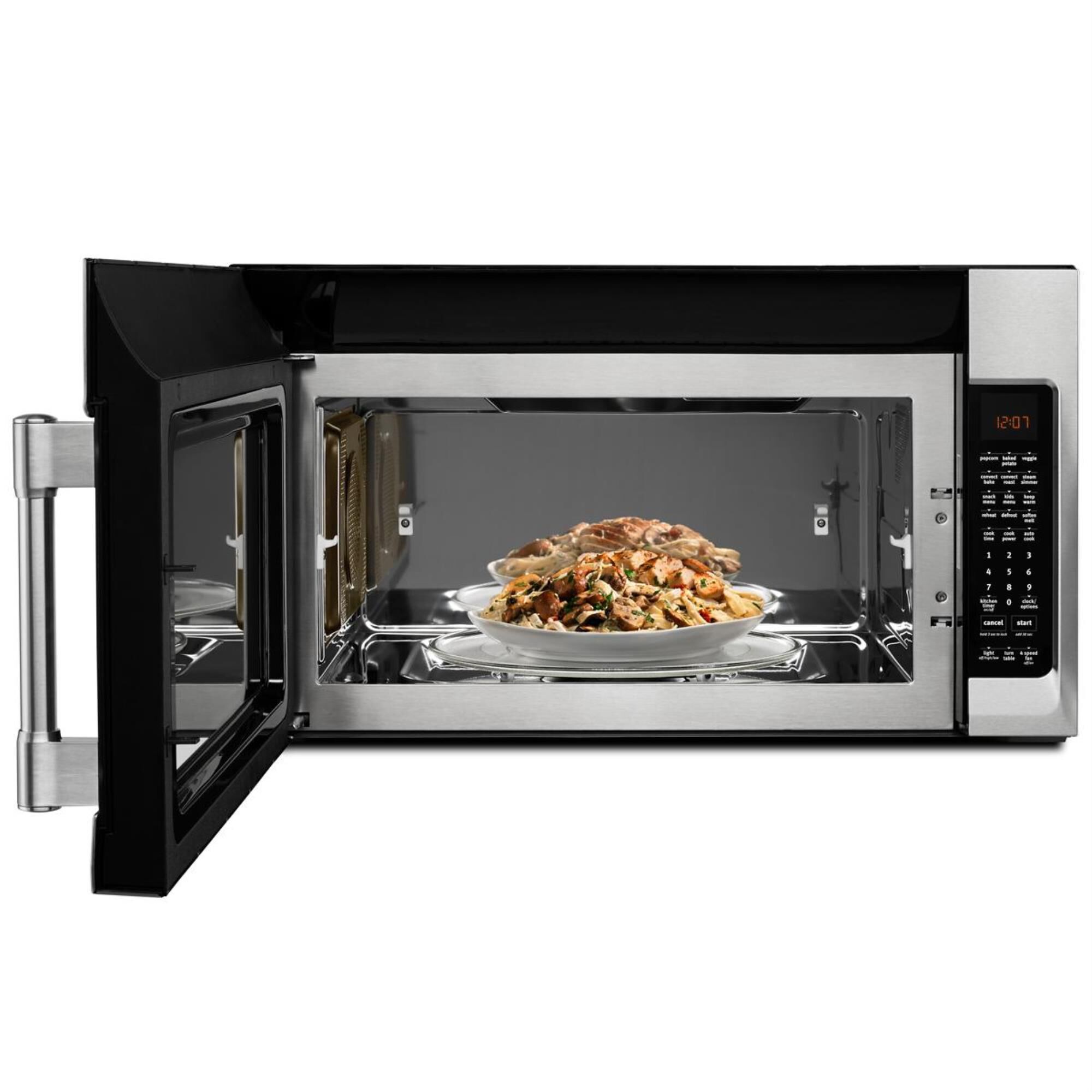 Maytag 1.9 Cu. Ft. Over-the-Range Microwave with Convection in Stainless Steel, , large