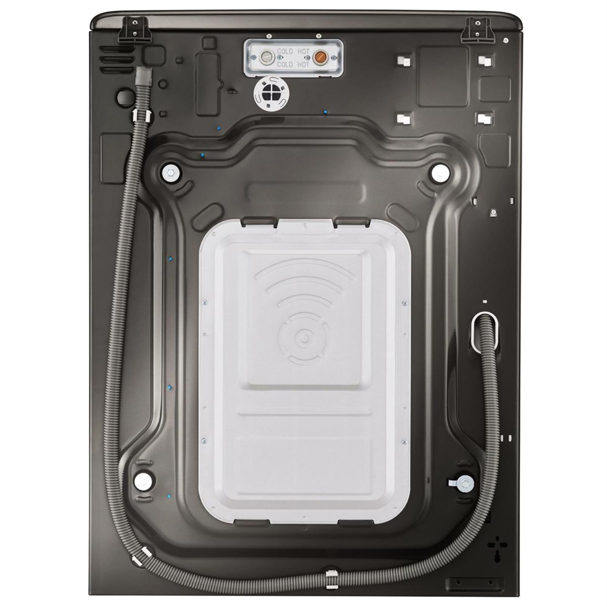 LG SIGNATURE 5.8 Cu Ft. Mega Capacity Washer in Black Stainless Steel, , large