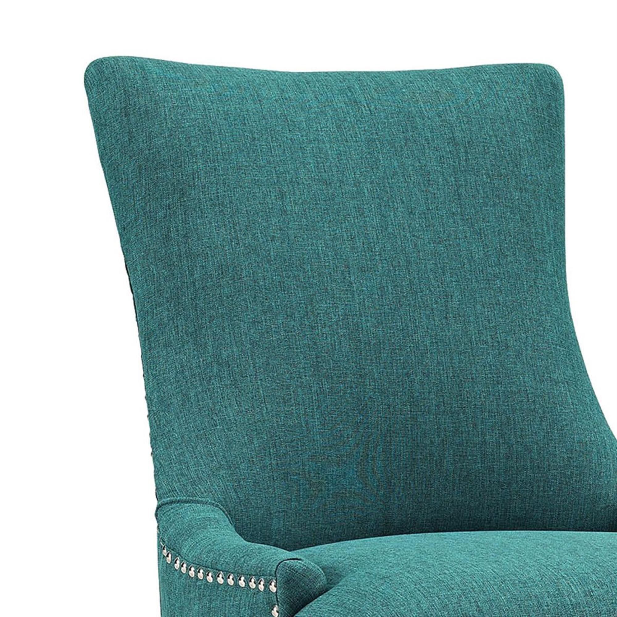 Modway Marquis Fabric Dining Chair in Teal, , large