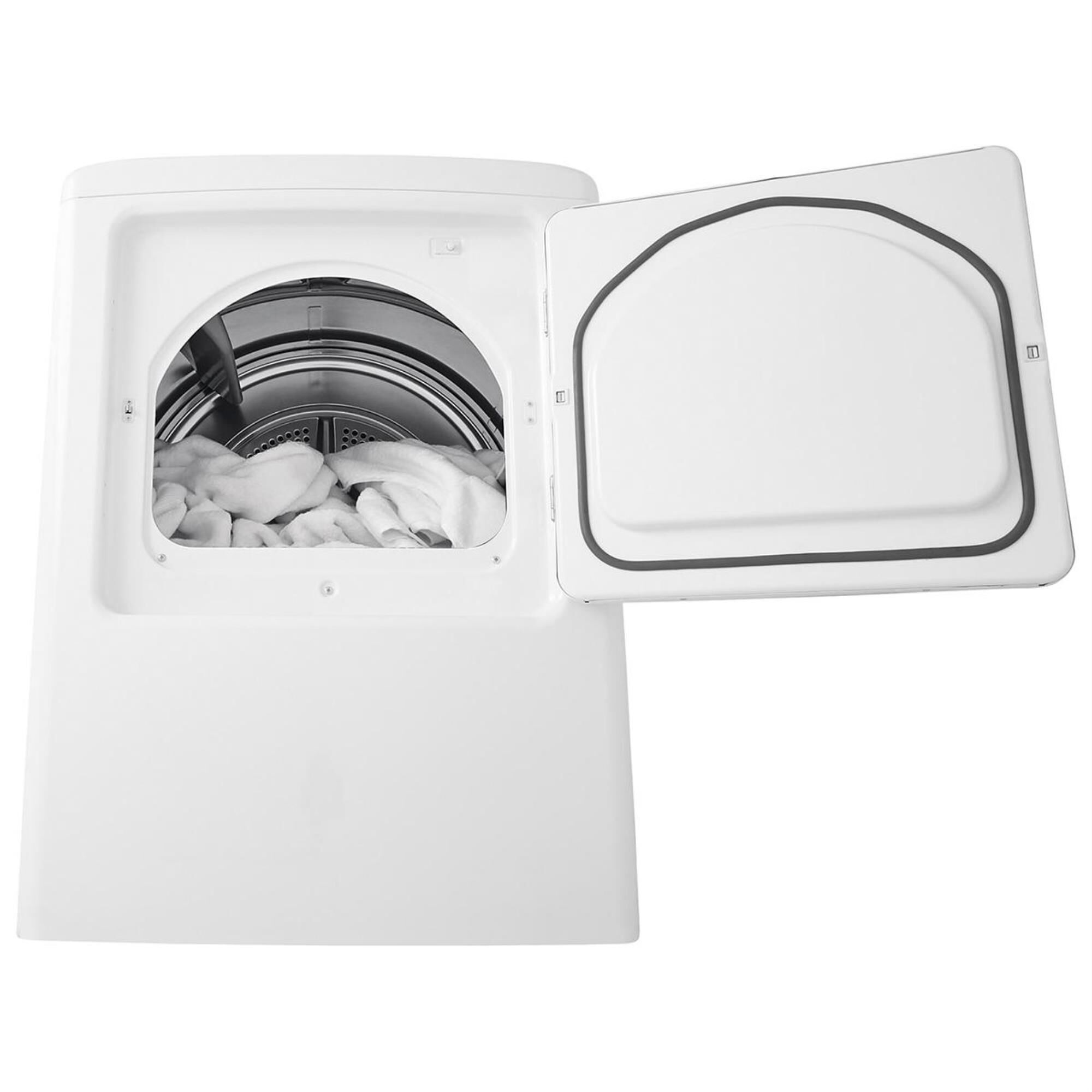 Frigidaire 6.7 Cu. Ft. Free-Standing Gas Dryer in White, , large