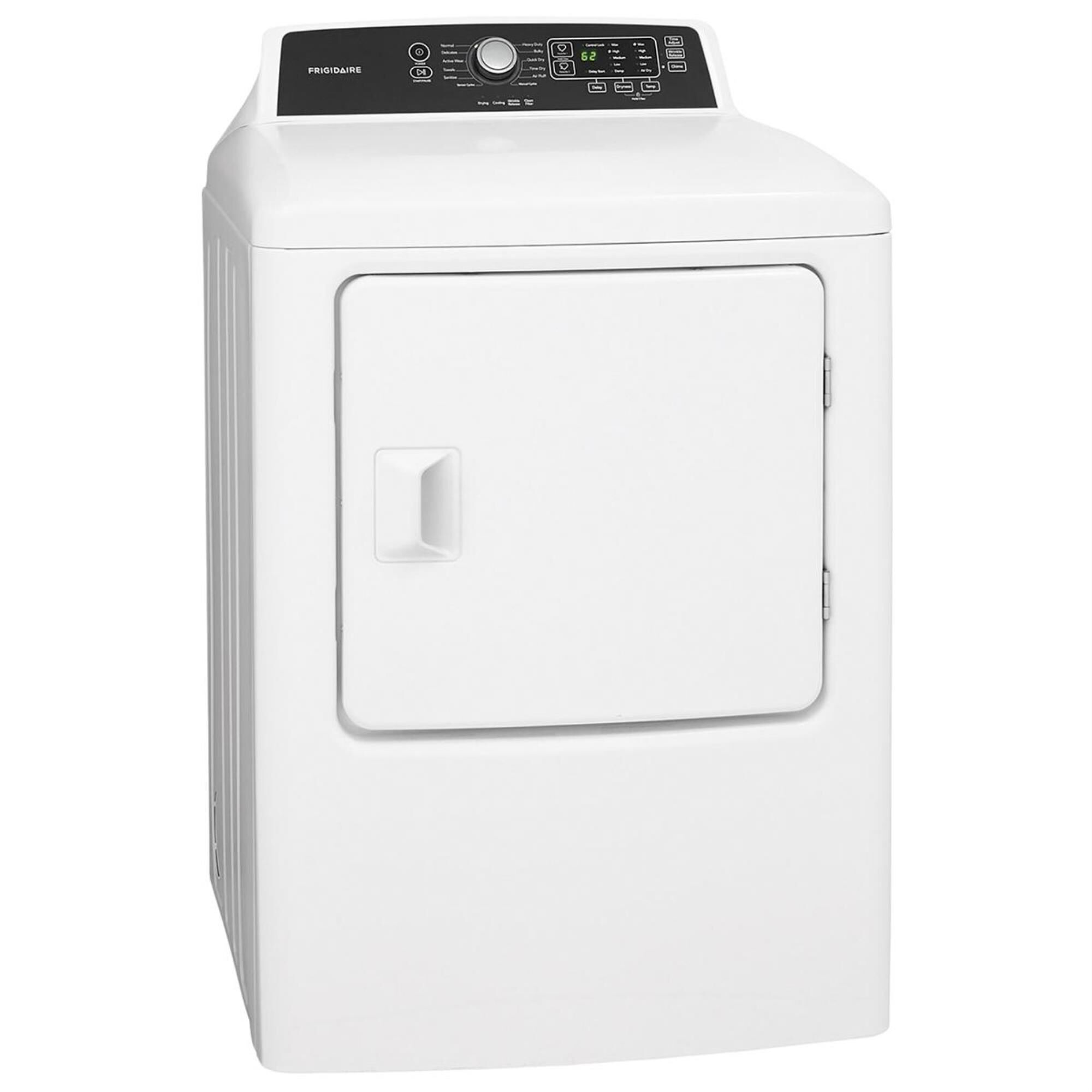 Frigidaire 6.7 Cu. Ft. Free-Standing Gas Dryer in White, , large