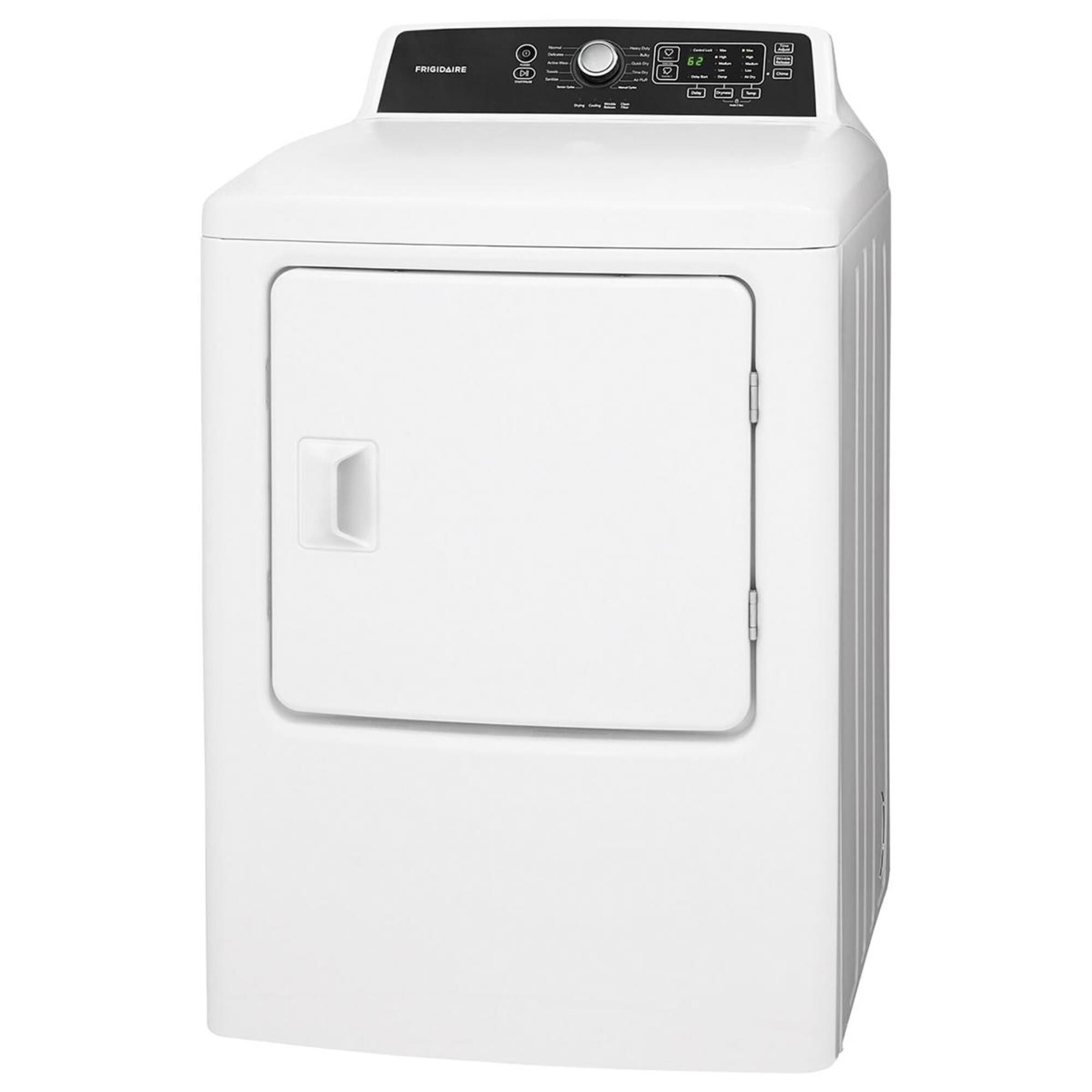 Frigidaire 6.7 Cu. Ft. Free-Standing Gas Dryer in White, , large