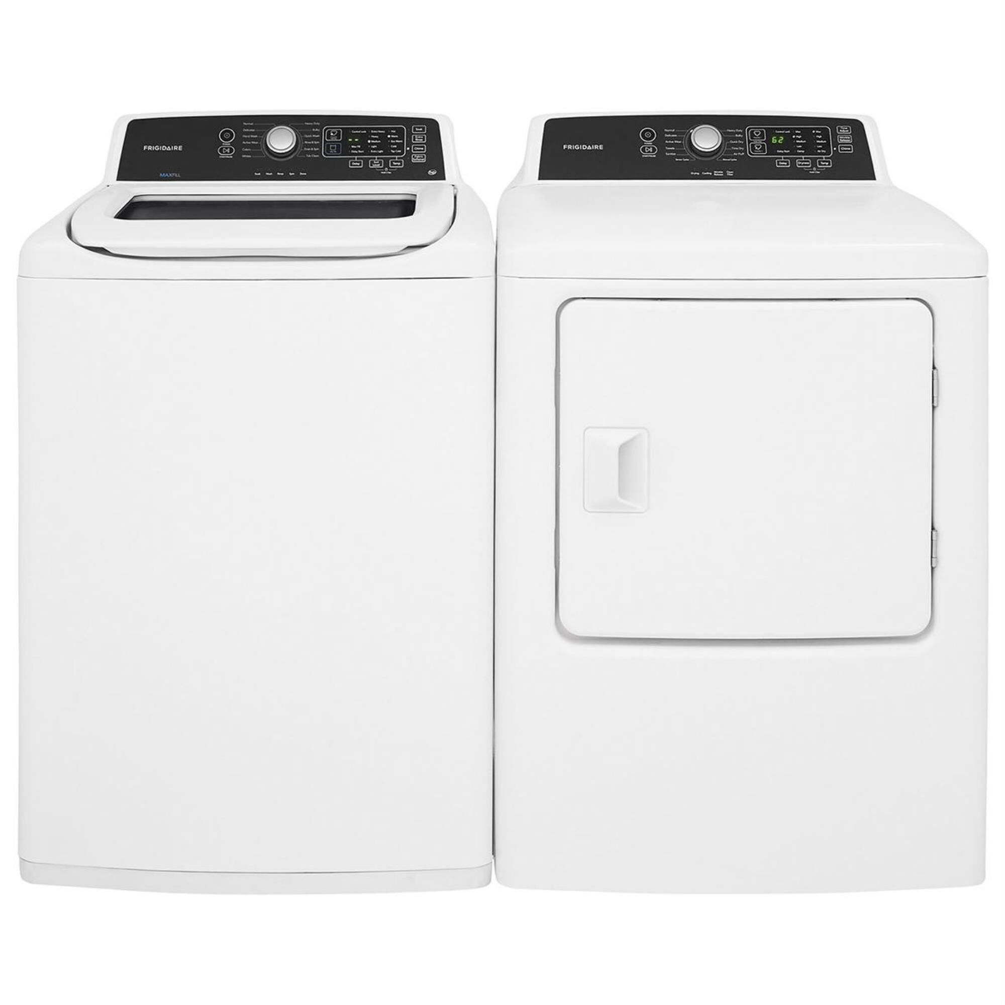 Frigidaire 6.7 Cu. Ft. Free-Standing Gas Dryer in White, , large