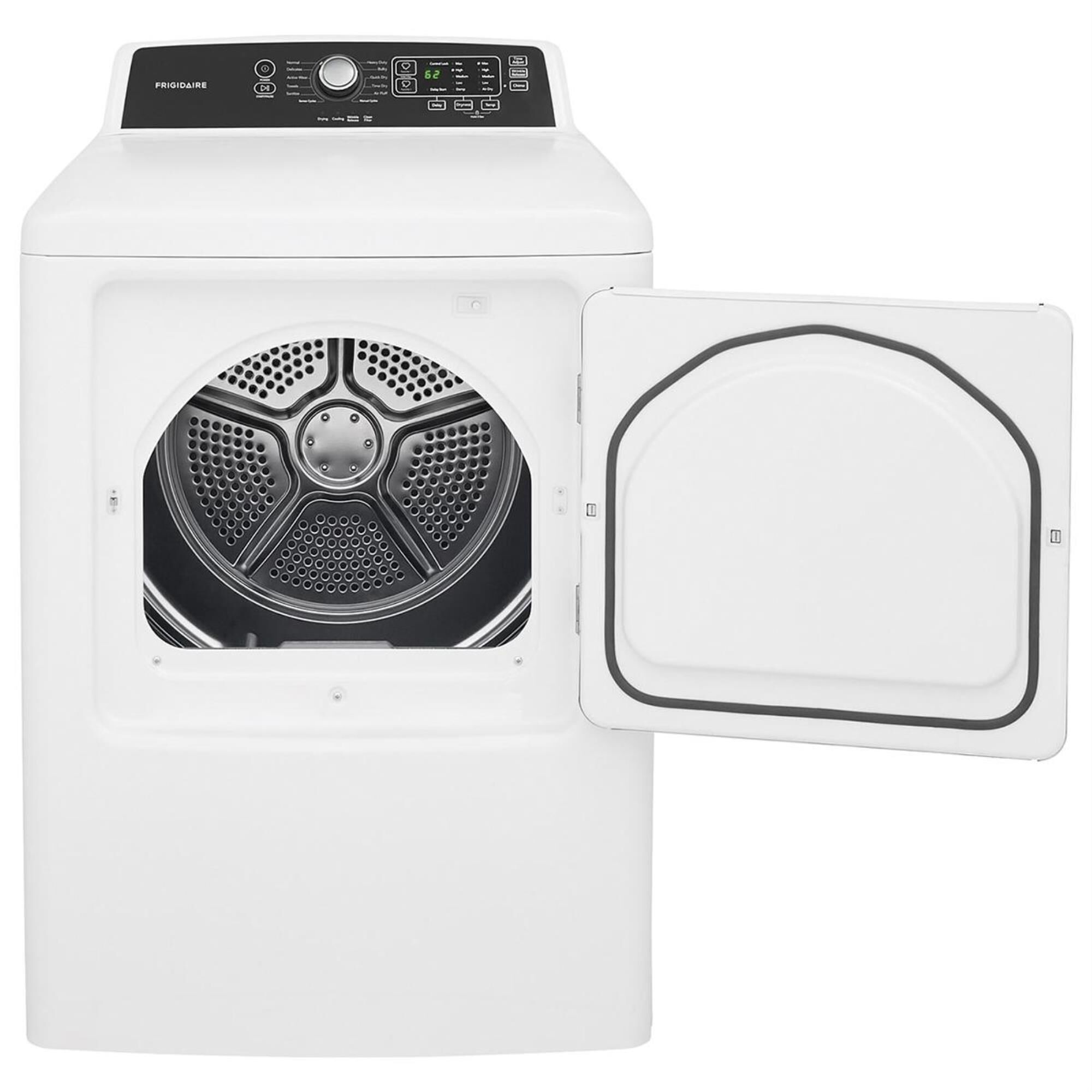 Frigidaire 6.7 Cu. Ft. Free-Standing Gas Dryer in White, , large