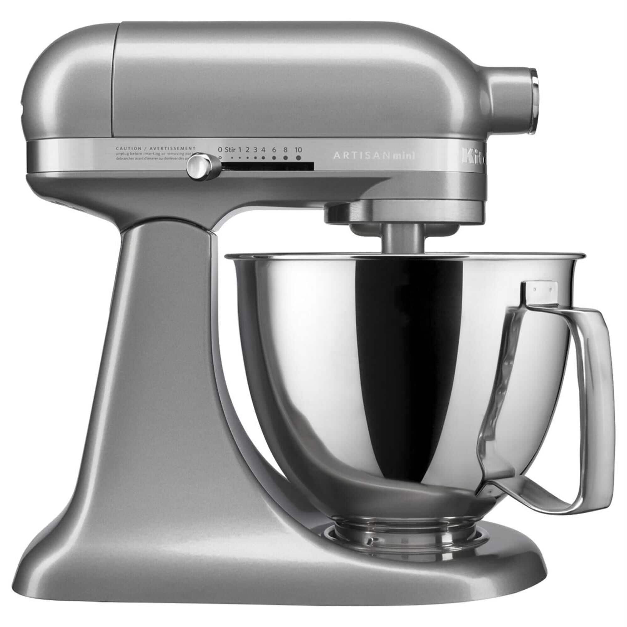 KitchenAid Artisan Mini 3.5 Quart Tilt-Head Stand Mixer - Contour Silver, , large