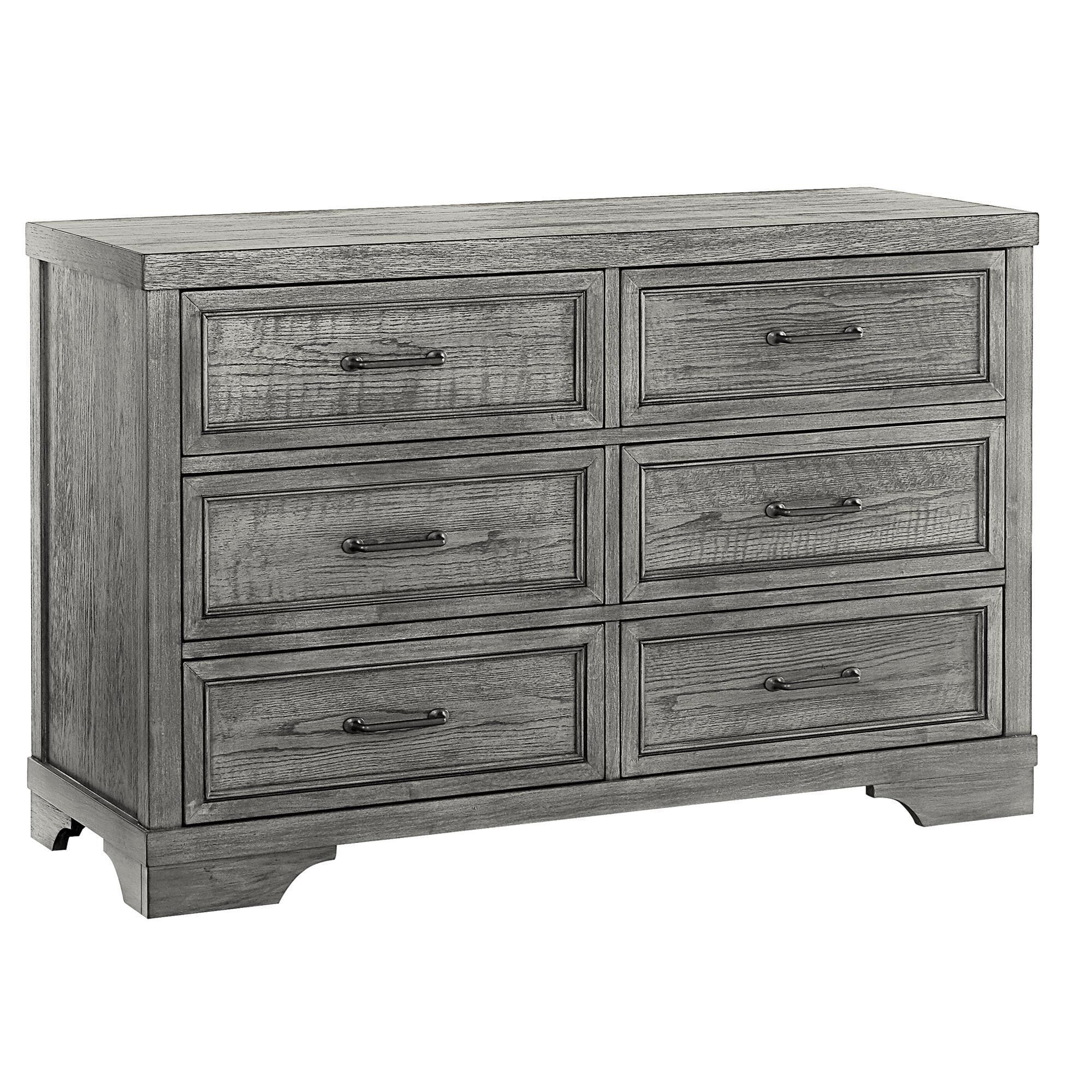 Eastern Shore Foundry 6 Drawer Dresser in Brushed Pewter, , large