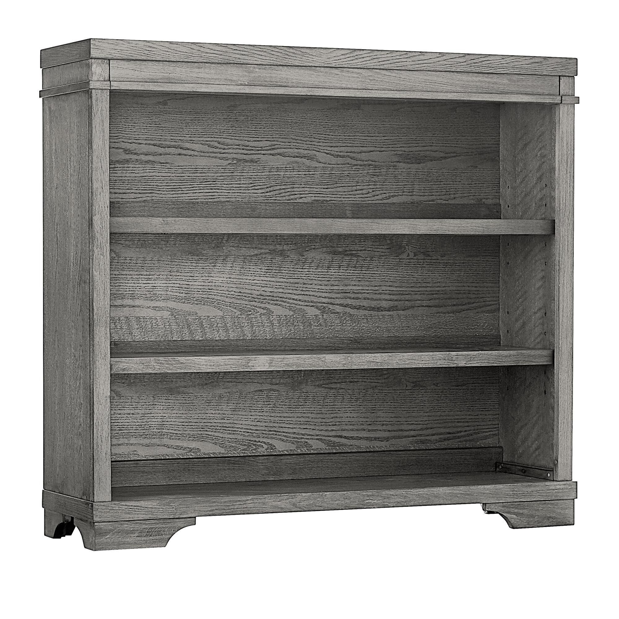 Eastern Shore Foundry Hutch/Bookcase in Brushed Pewter, , large
