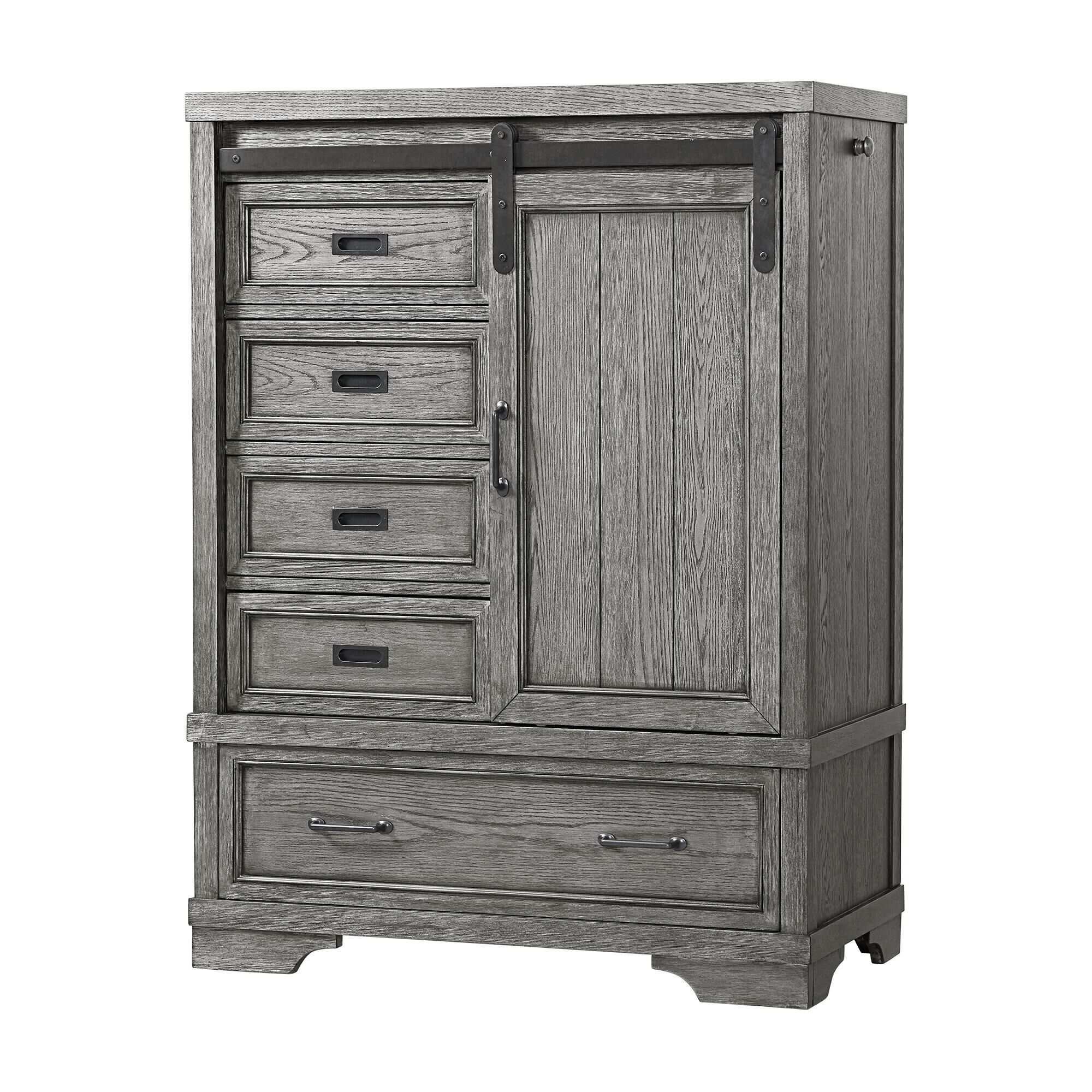 Eastern Shore Foundry Chifferobe in Brushed Pewter, , large
