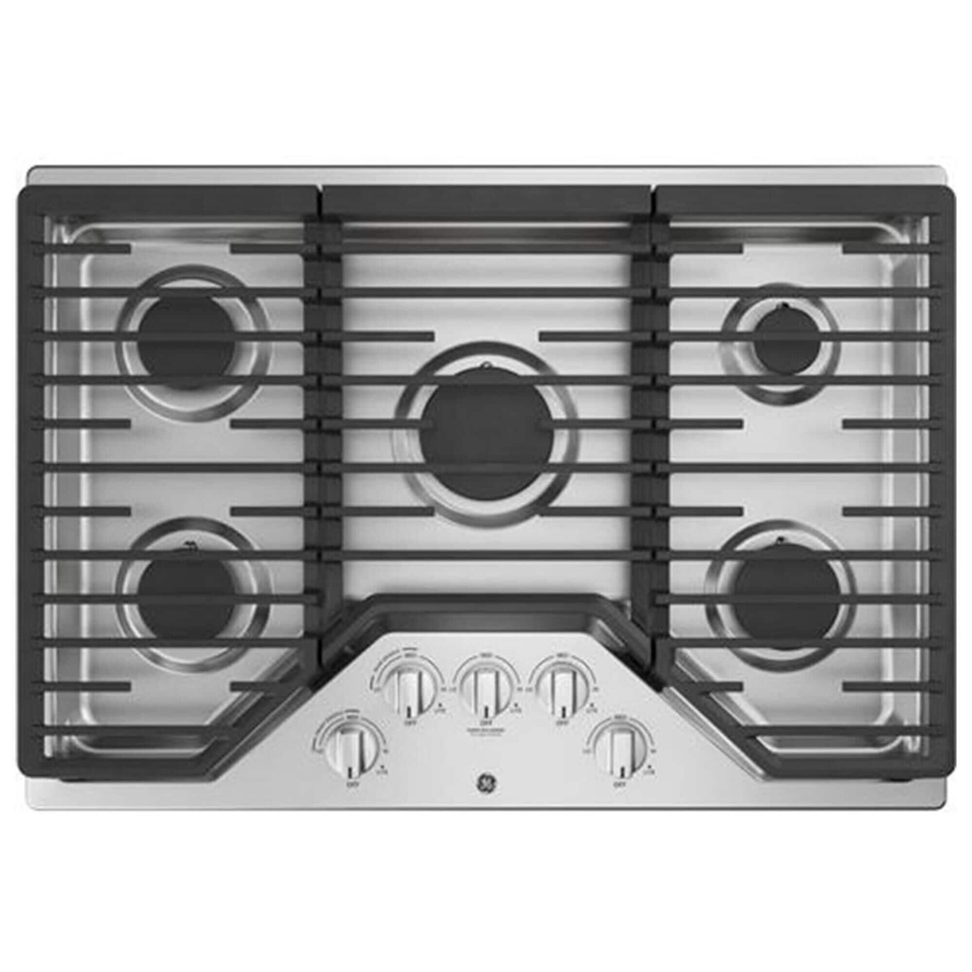 GE Appliances 30" Built-In Gas Cooktop in Stainless Steel