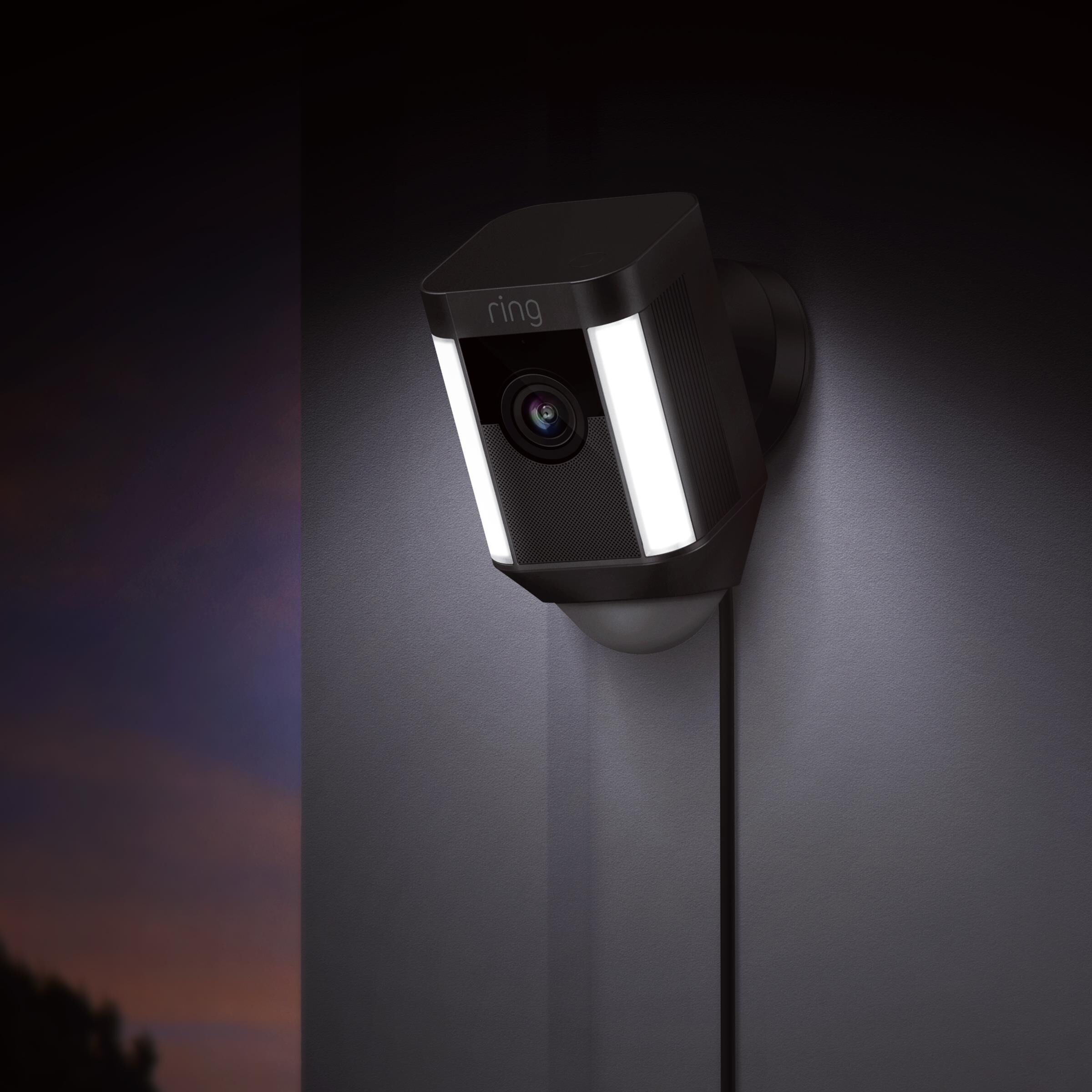 Ring Spotlight Cam - Wired in Black, , large
