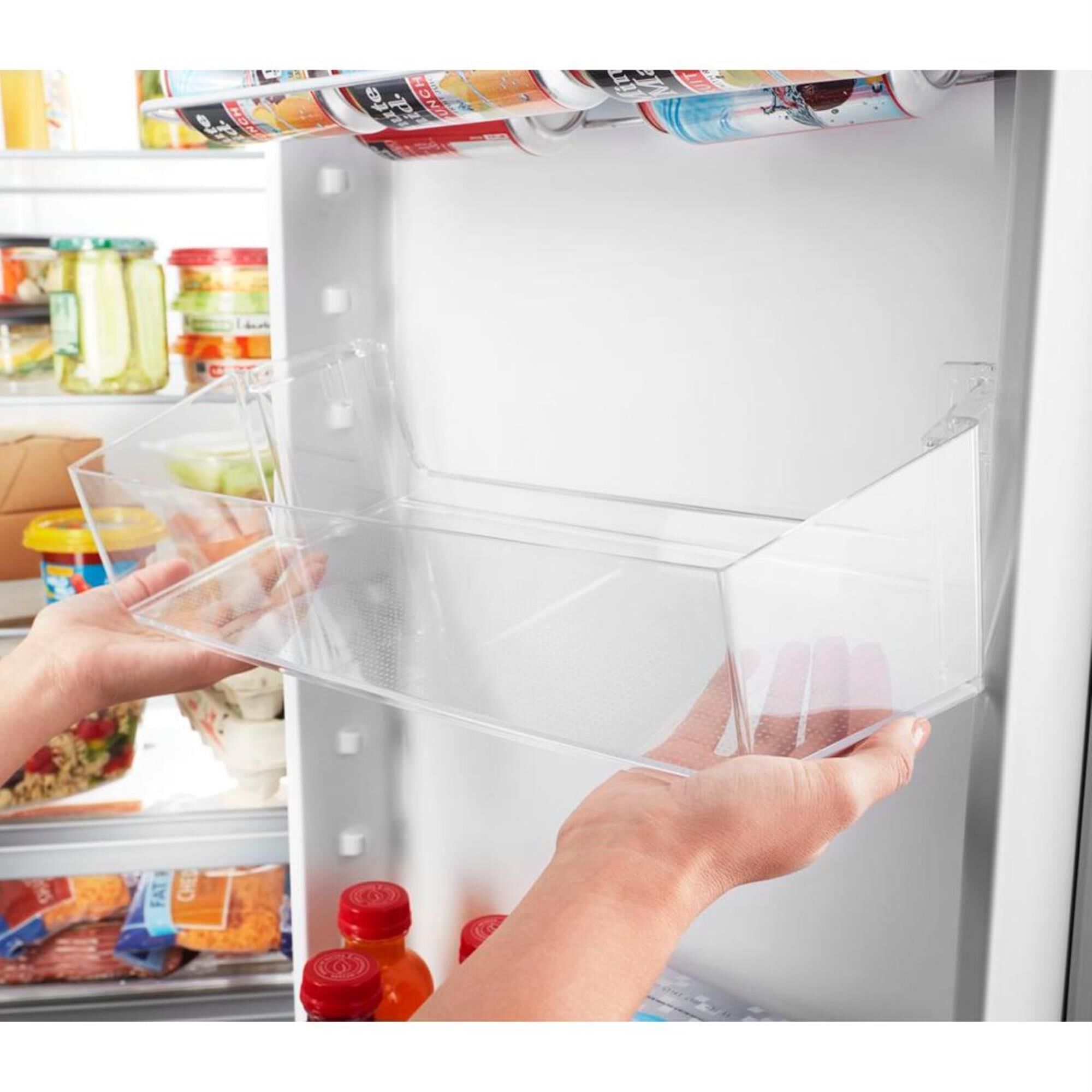 Whirlpool 24.6 Cu. Ft. 36" Wide Side-by-Side Refrigerator in White