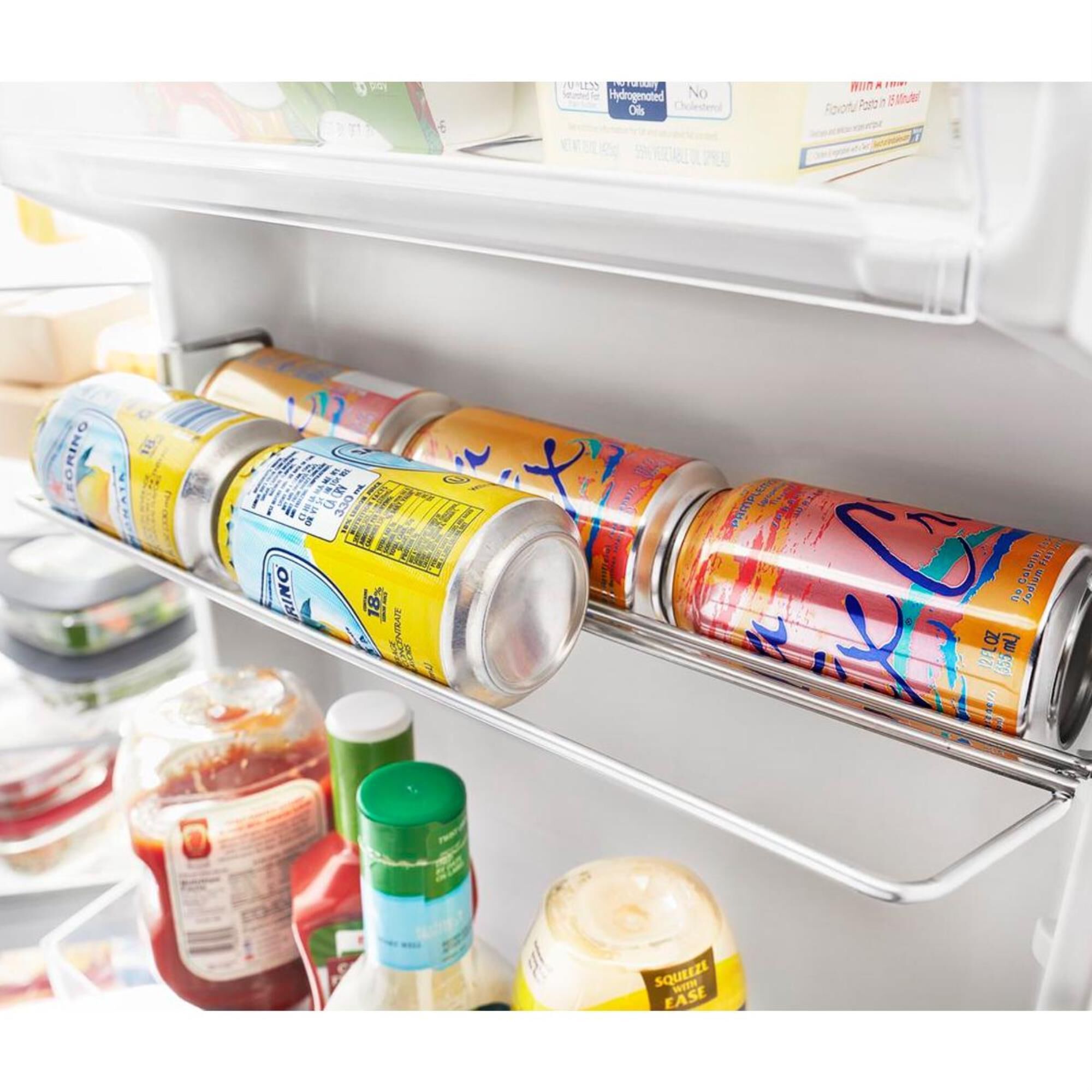 Whirlpool 24.6 Cu. Ft. 36" Wide Side-by-Side Refrigerator in White