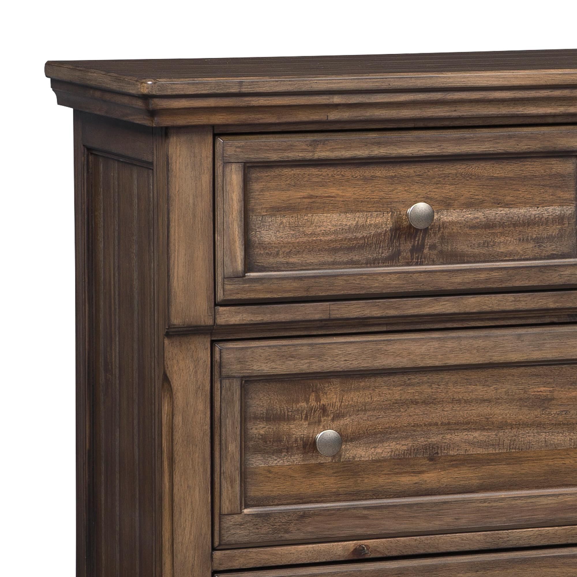 Signature Design by Ashley Flynnter 7 Drawer Dresser in Medium Brown, , large