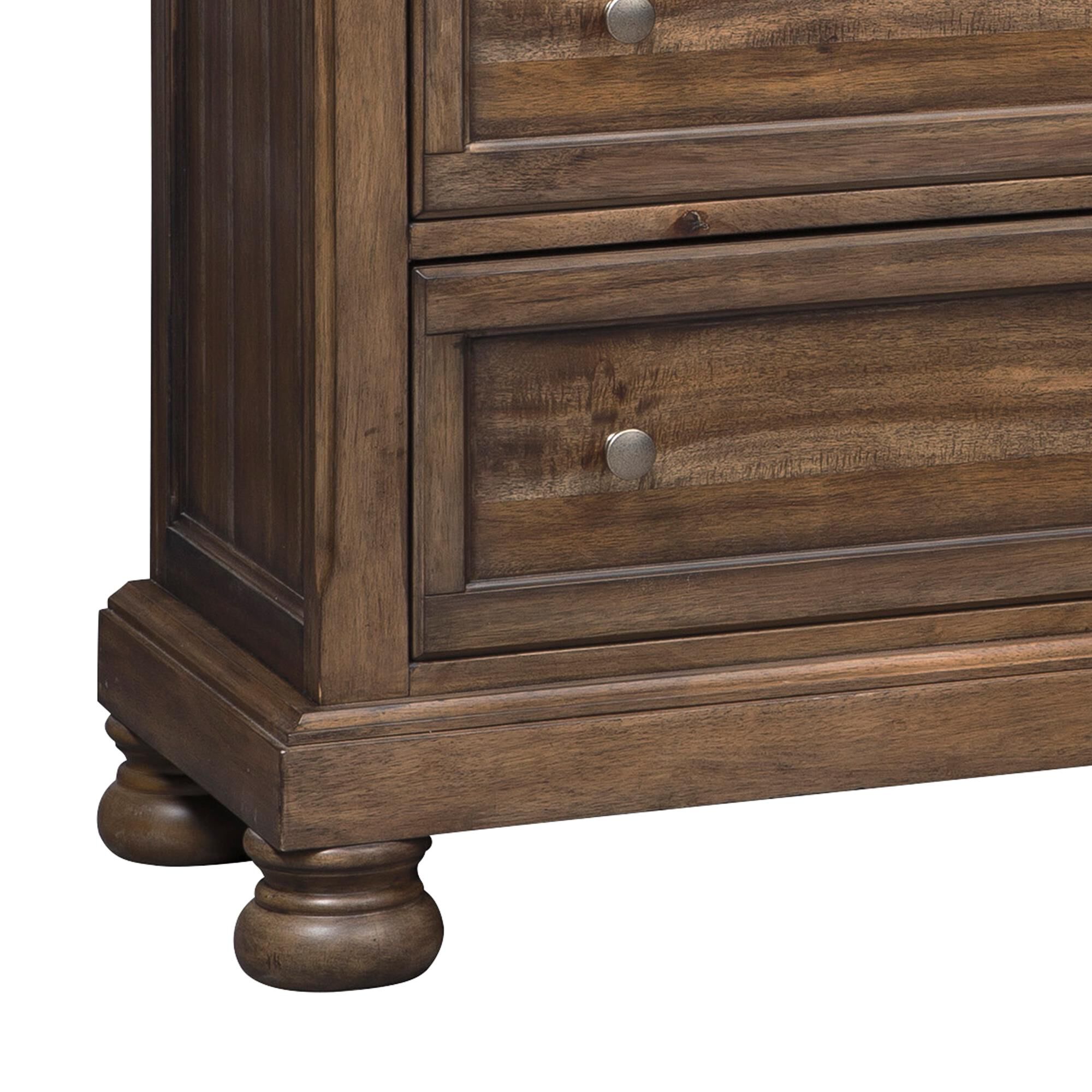Signature Design by Ashley Flynnter 7 Drawer Dresser in Medium Brown, , large