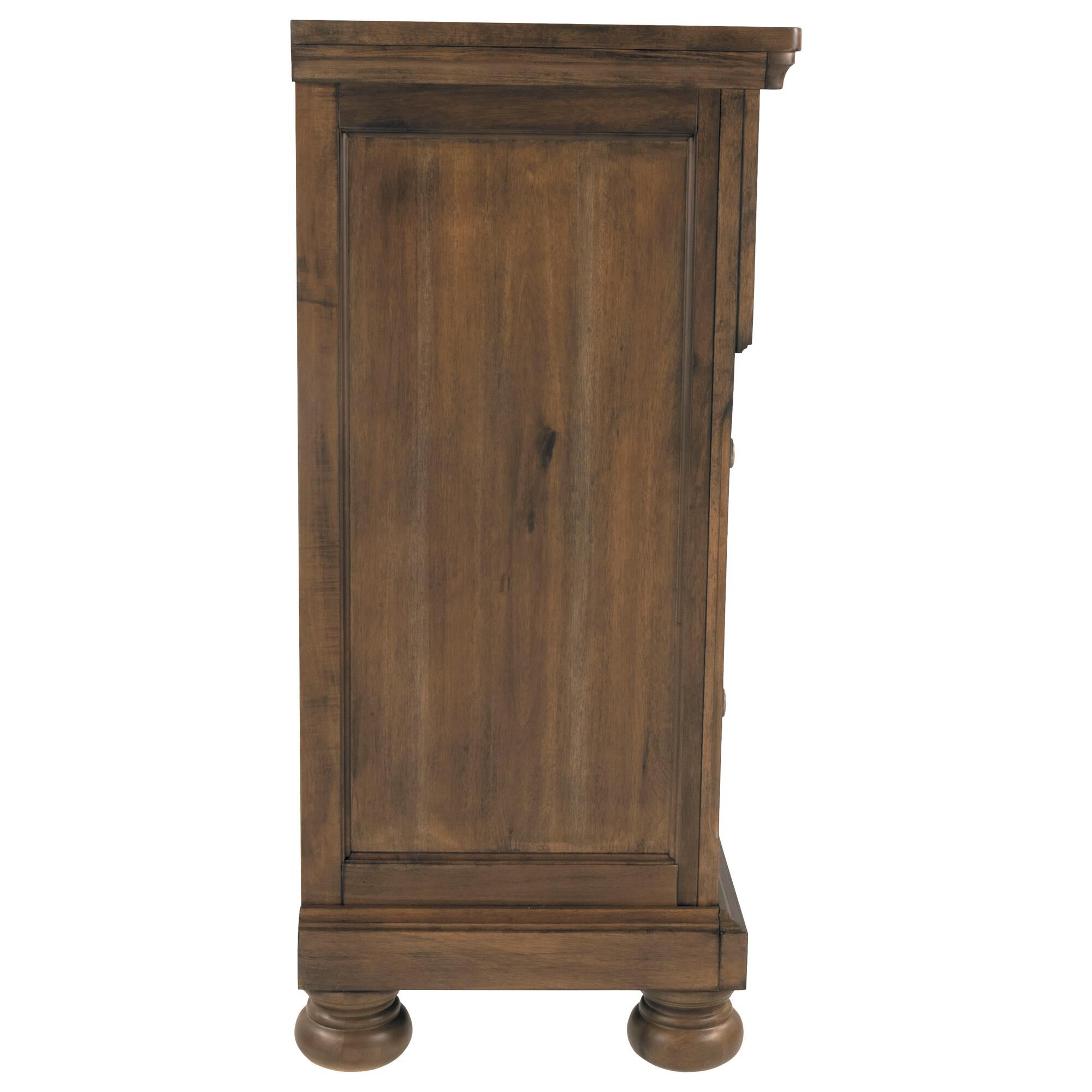 Signature Design by Ashley Flynnter 7 Drawer Dresser in Medium Brown, , large