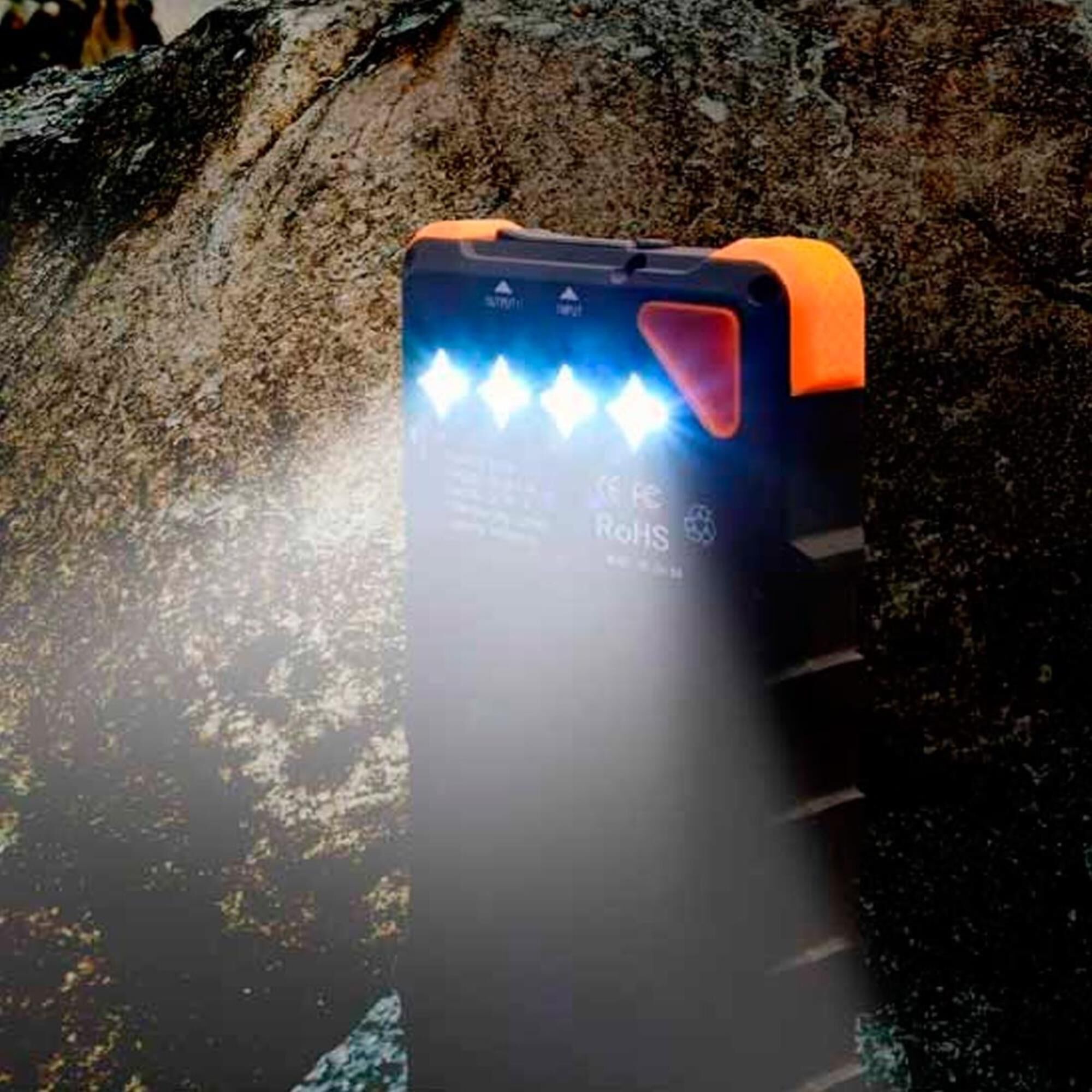 ToughTested 16000 mAh Solar Power Bank with Flashlight, , large