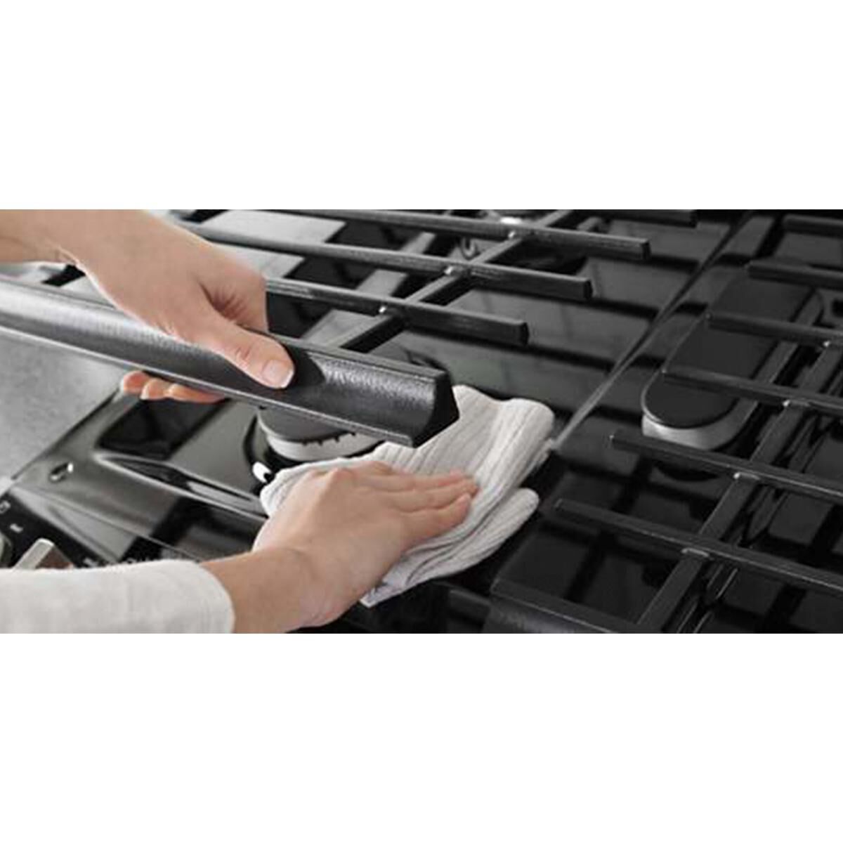 Whirlpool 5.8 Cu. Ft. Slide-In Gas Range with EZ-2-Lift Hinged Grates in Fingerprint Resistant Stainless Steel, , large