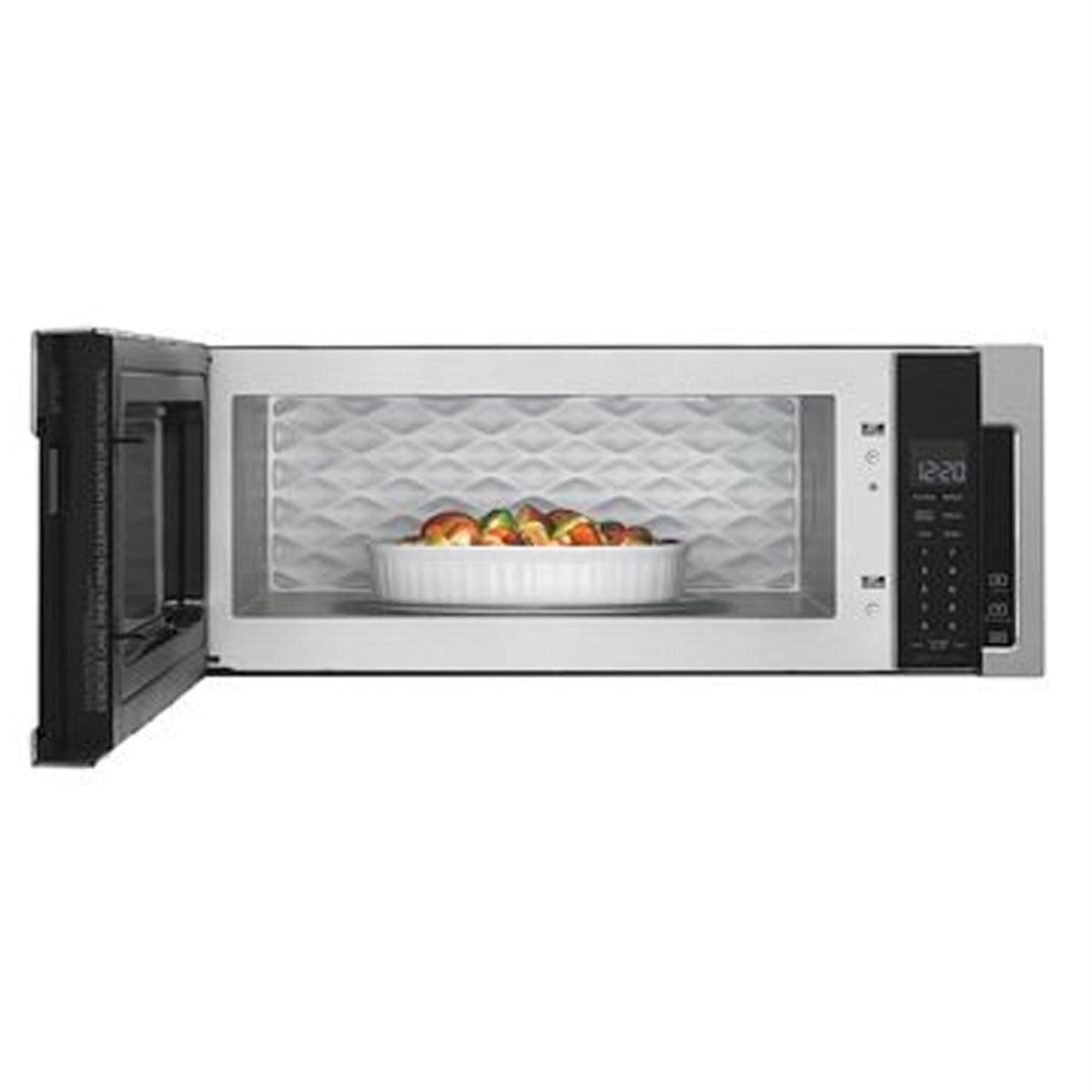 Whirlpool 1.1 Cu. Ft. 1000 watt Low Profile Microwave Hood Combination in Fingerprint Resistant Stainless Steel, , large