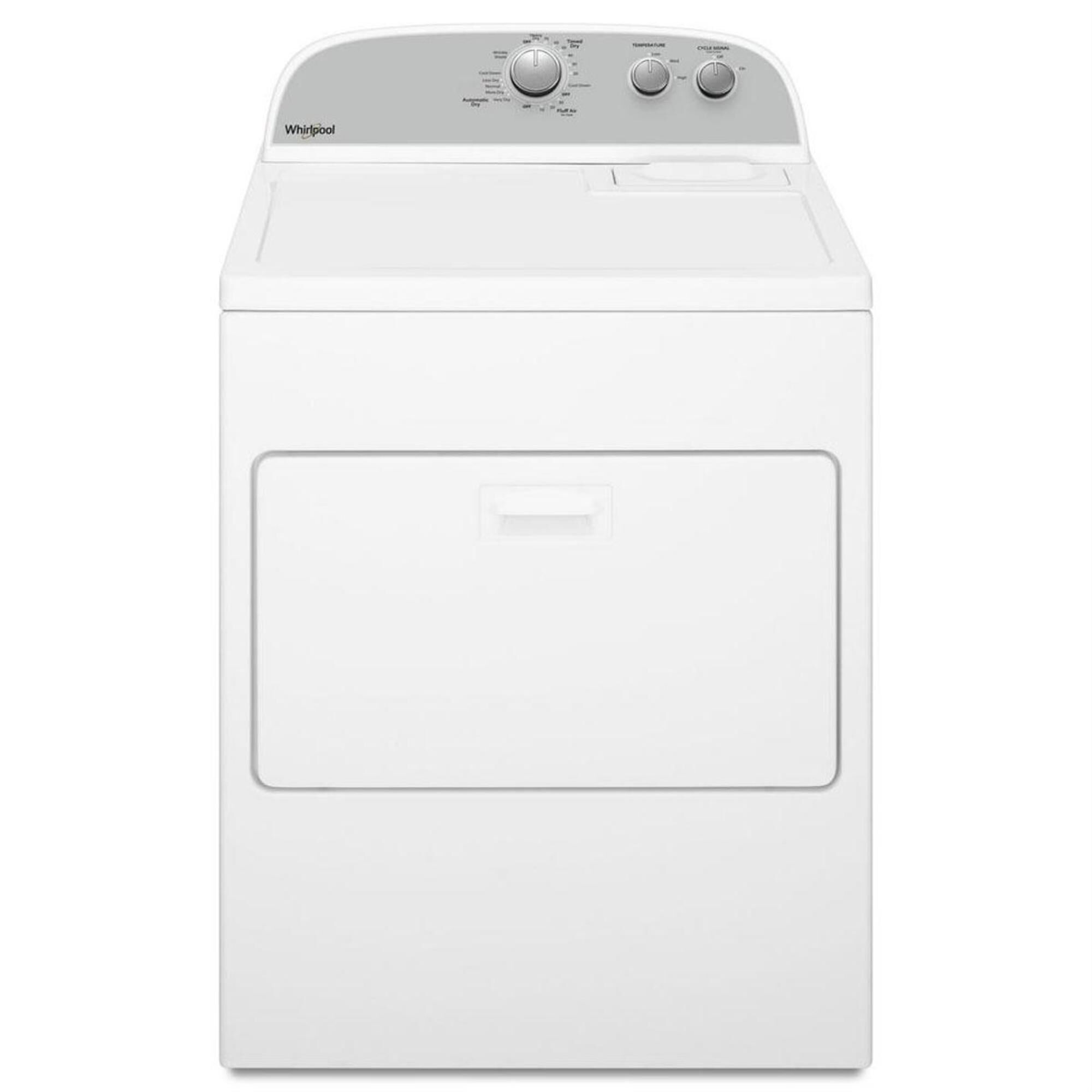 Whirlpool 7 Cu. Ft. Electric Dryer in White, , large