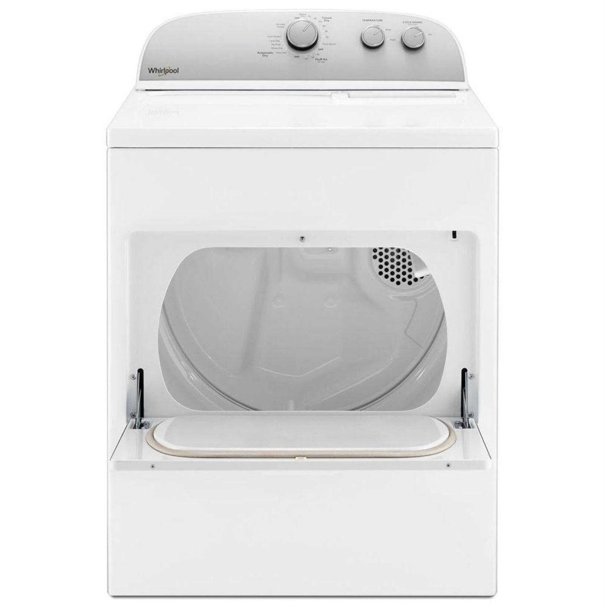 Whirlpool 7 Cu. Ft. Electric Dryer in White, , large