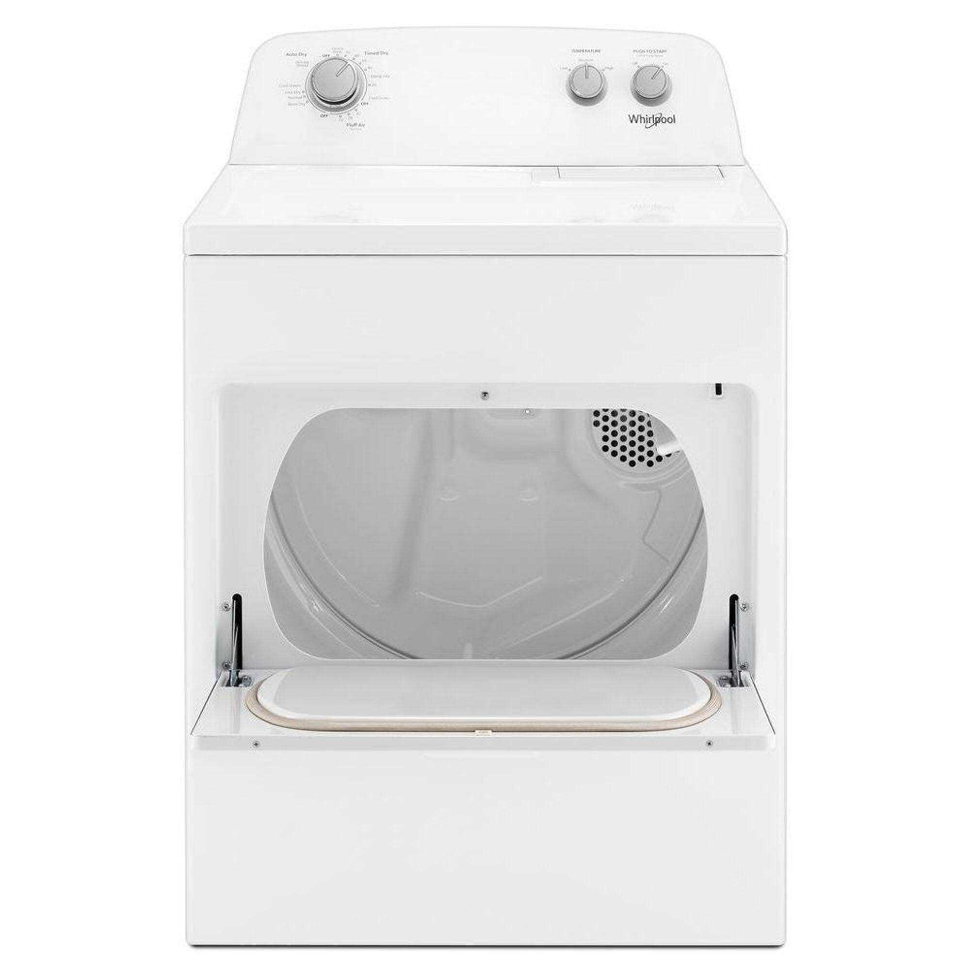 Whirlpool 7 Cu. Ft. Capacity Electric Dryer in White, , large