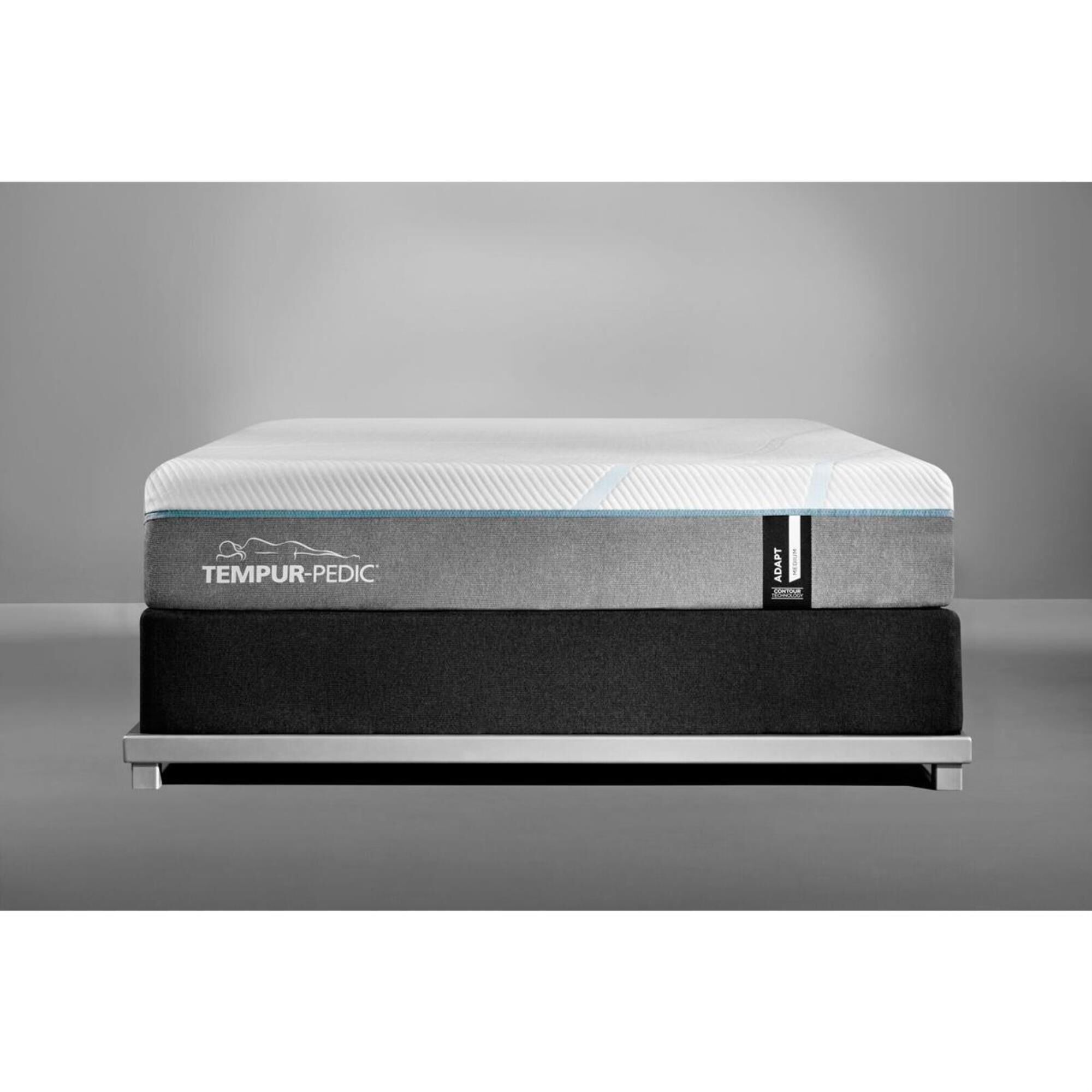 Tempur-Pedic TEMPUR-ADAPT Medium Split California King Mattress with High Profile Box Spring, , large