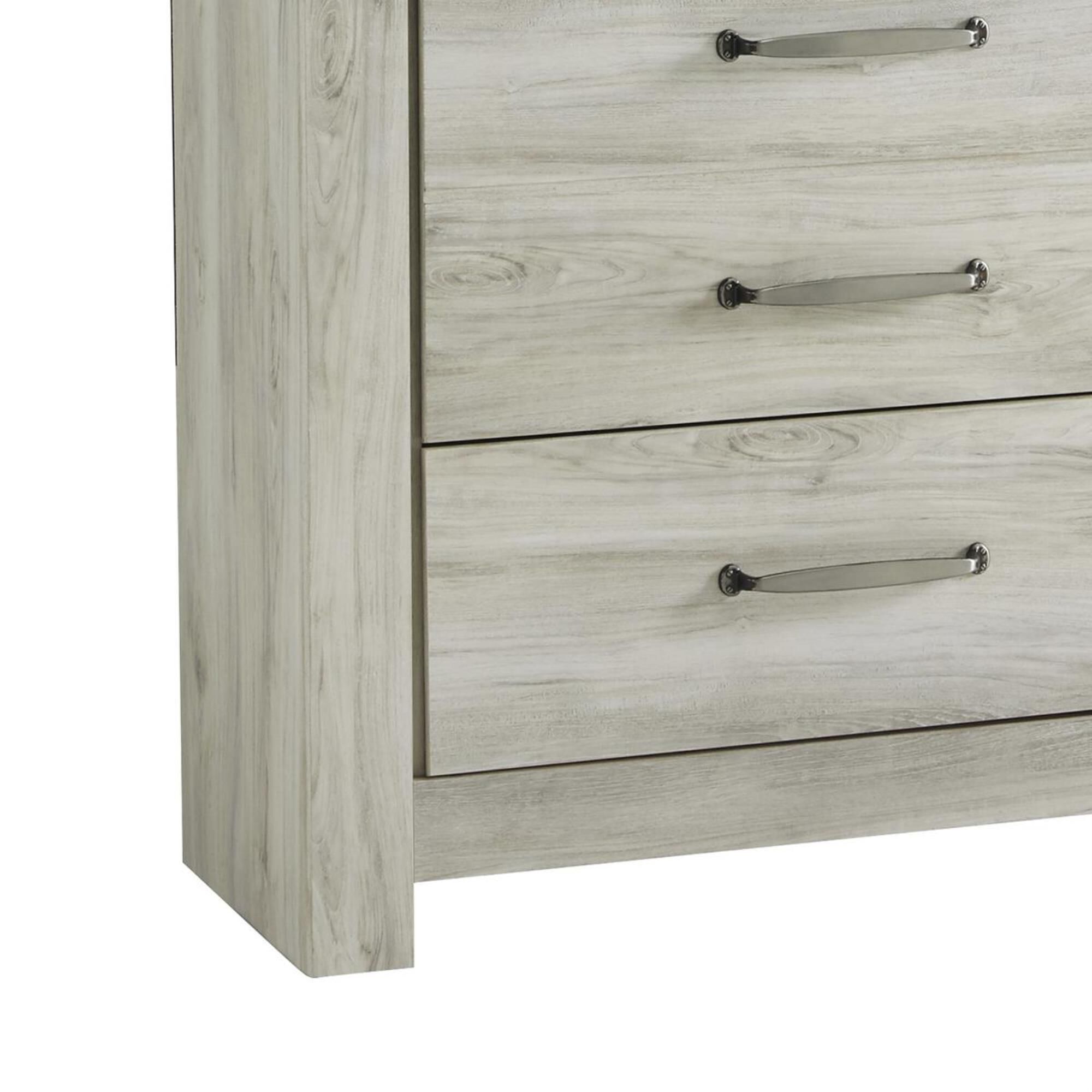 Signature Design by Ashley Bellaby 7 Drawer Dresser in Whitewash, , large