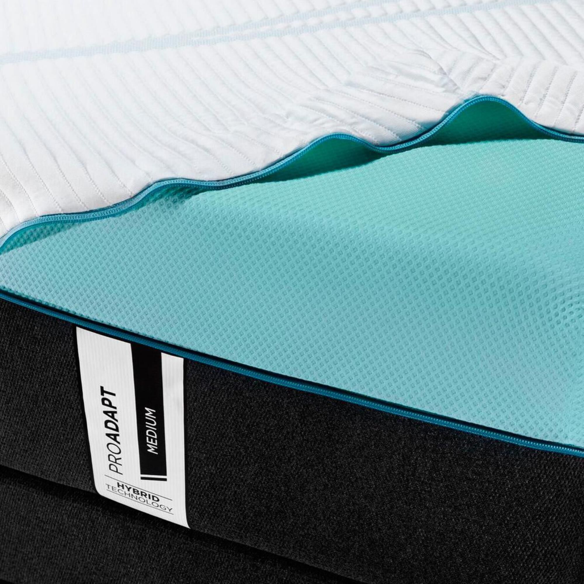 Tempur-Pedic TEMPUR-PROADAPT Medium Hybrid Full Mattress with High Profile Box Spring, , large