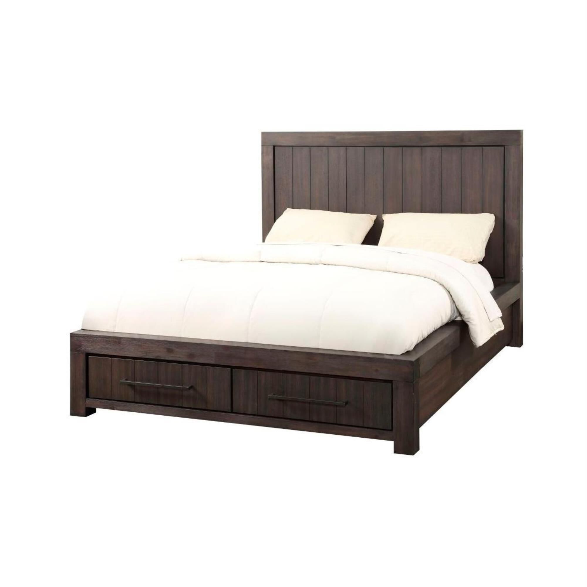 Urban Home Heath 4 Piece Queen Bedroom Set in Basalt Gray, , large
