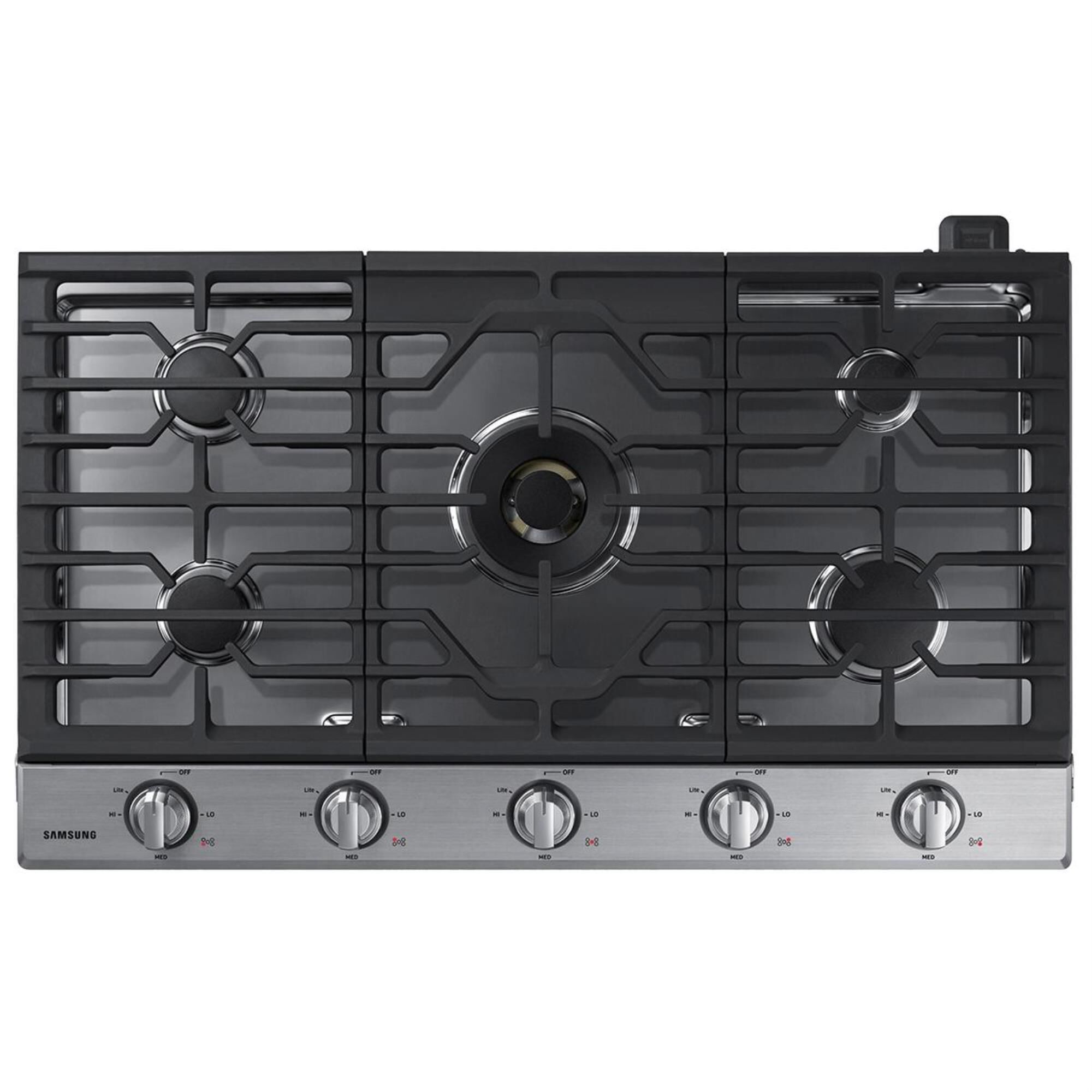 Samsung 36" Gas Cooktop with Wi-Fi Connectivity in Stainless Steel