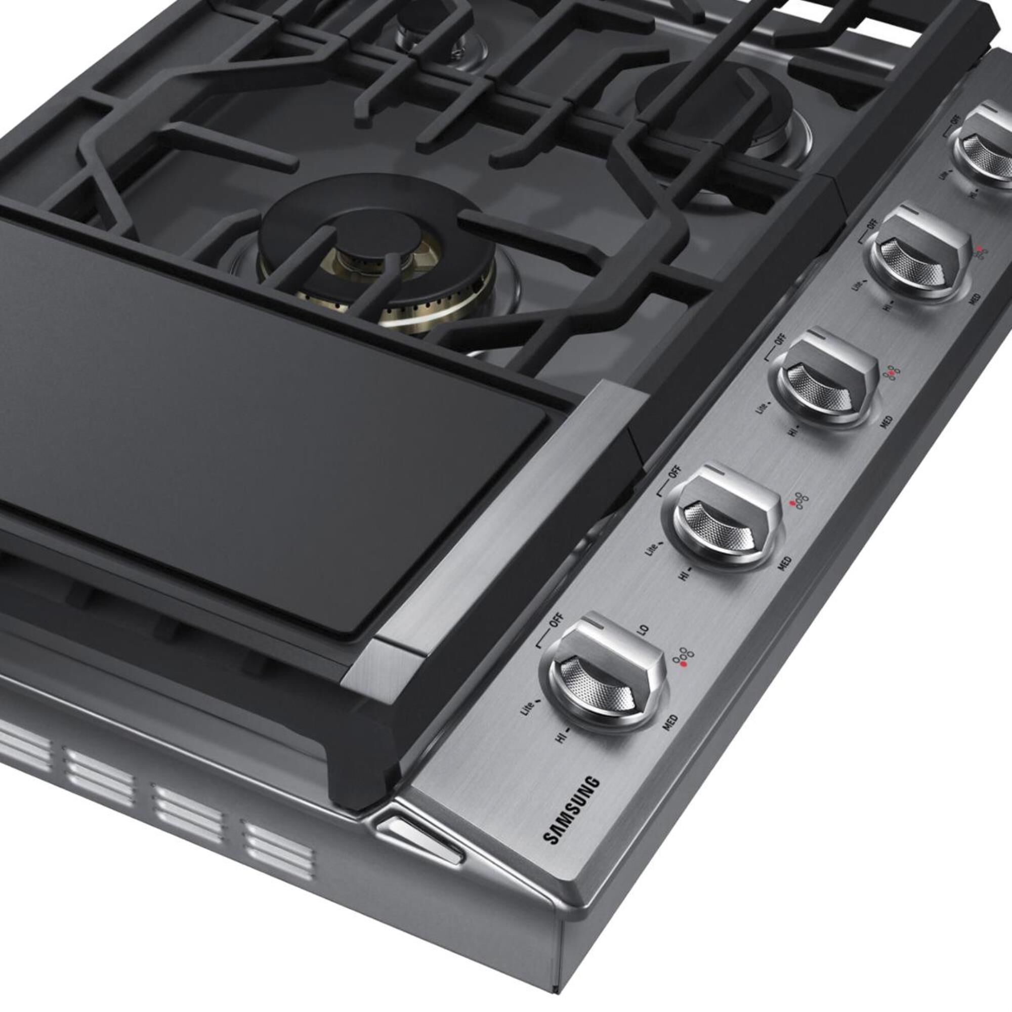 Samsung 30" Gas Cooktop in Stainless Steel