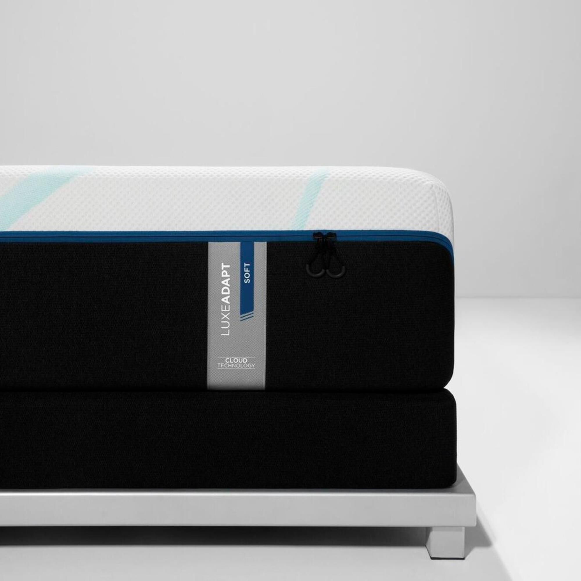 Tempur-Pedic TEMPUR-LUXEADAPT Soft Queen Mattress with Low Profile Box Spring, , large