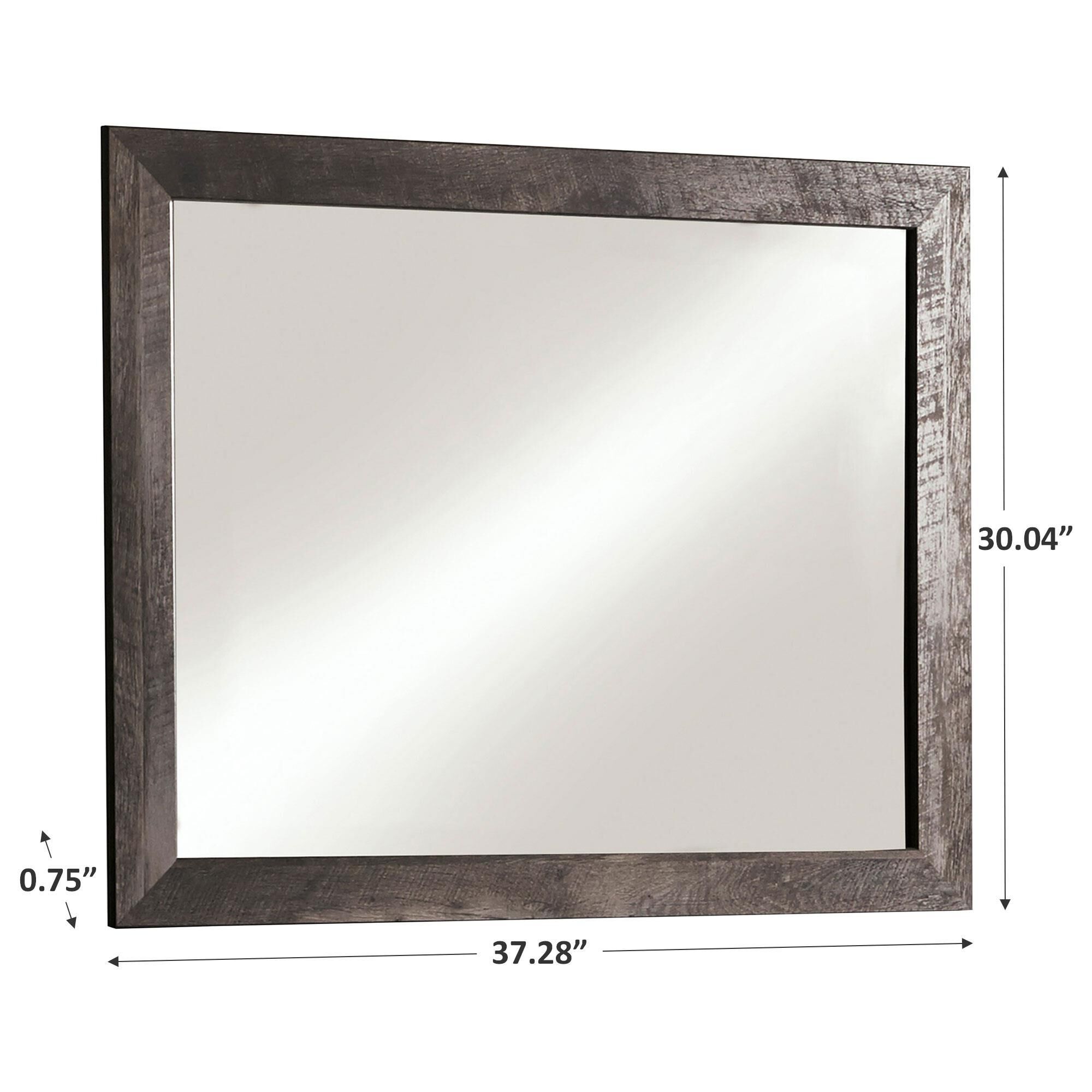 Signature Design by Ashley Wynnlow Bedroom Mirror in Gray, , large