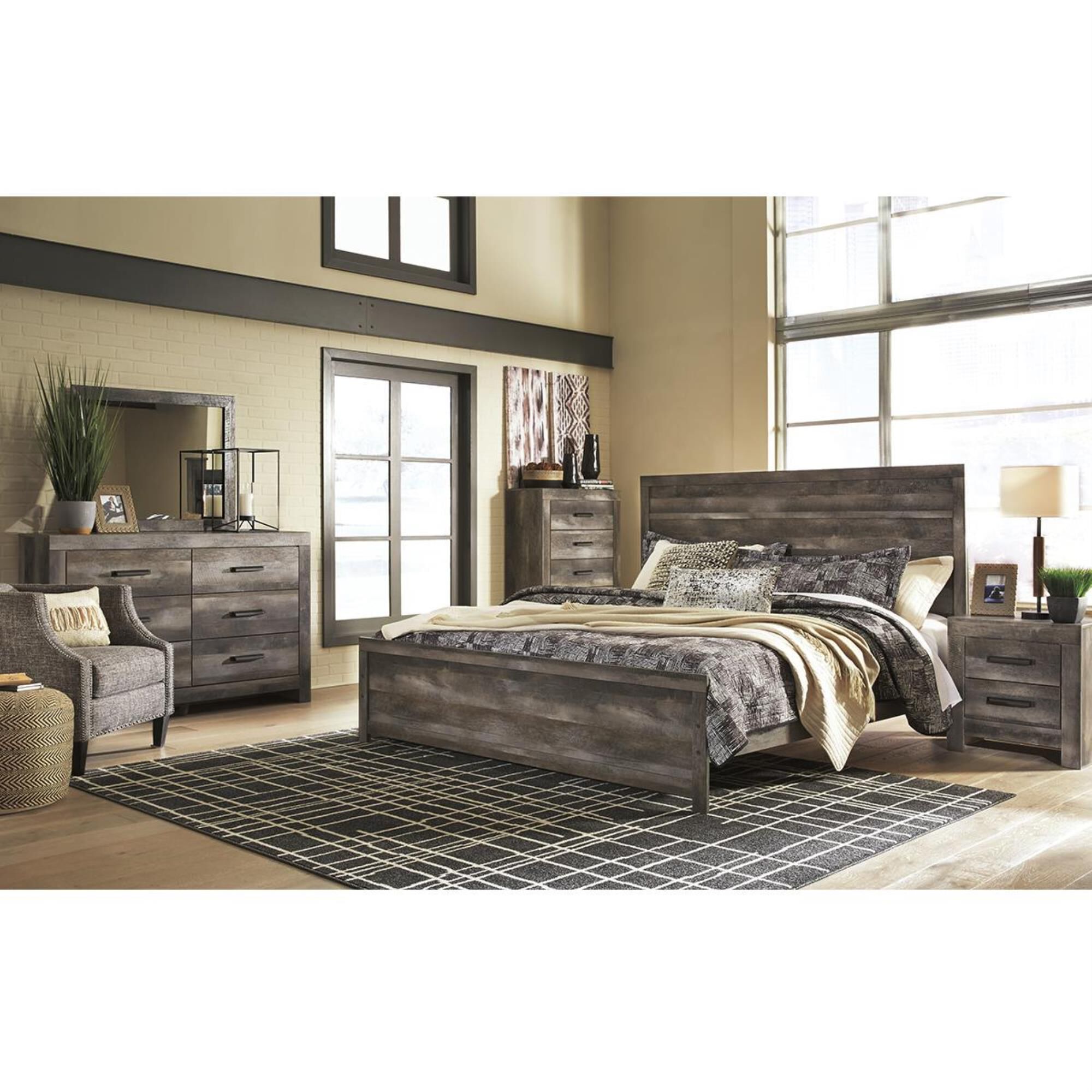 Signature Design by Ashley Wynnlow 5-Drawer Chest in Gray, , large