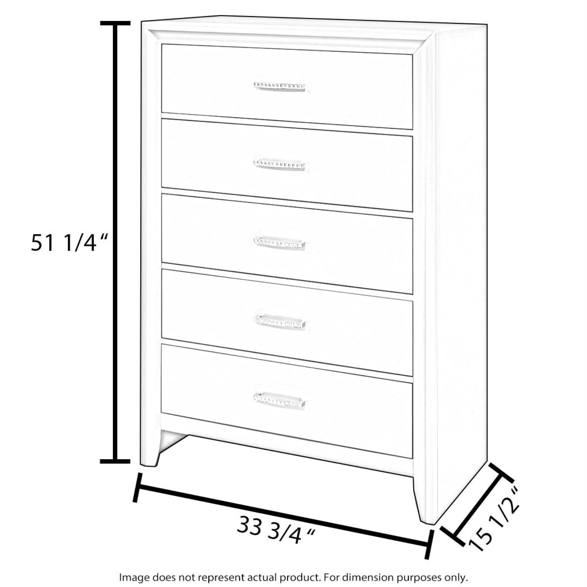 Signature Design by Ashley Wynnlow 5-Drawer Chest in Gray, , large