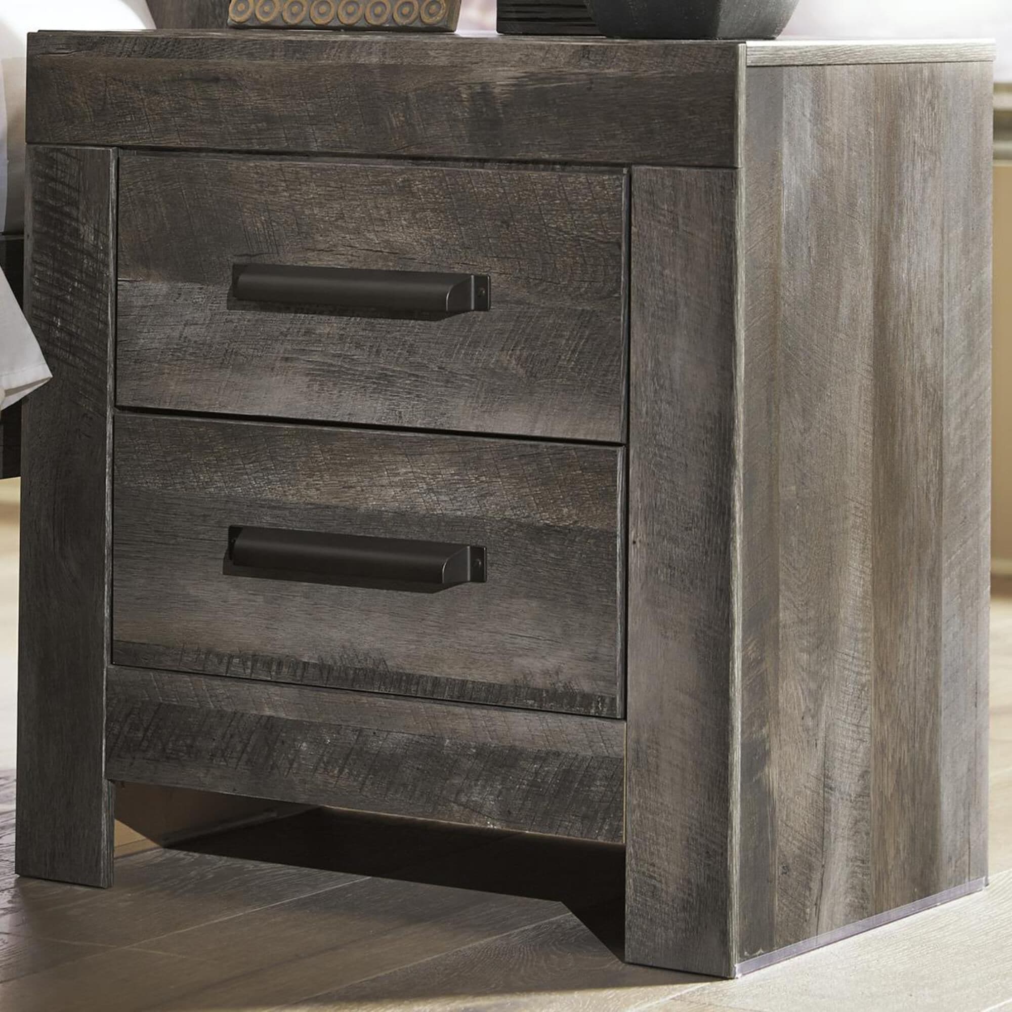 Signature Design by Ashley Wynnlow 2-Drawer Nightstand in Gray, , large