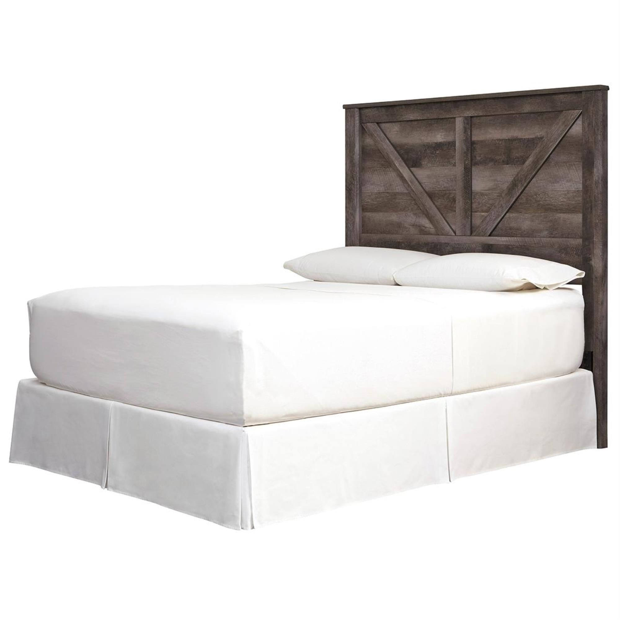Signature Design by Ashley Wynnlow Queen Panel Headboard in Gray, , large