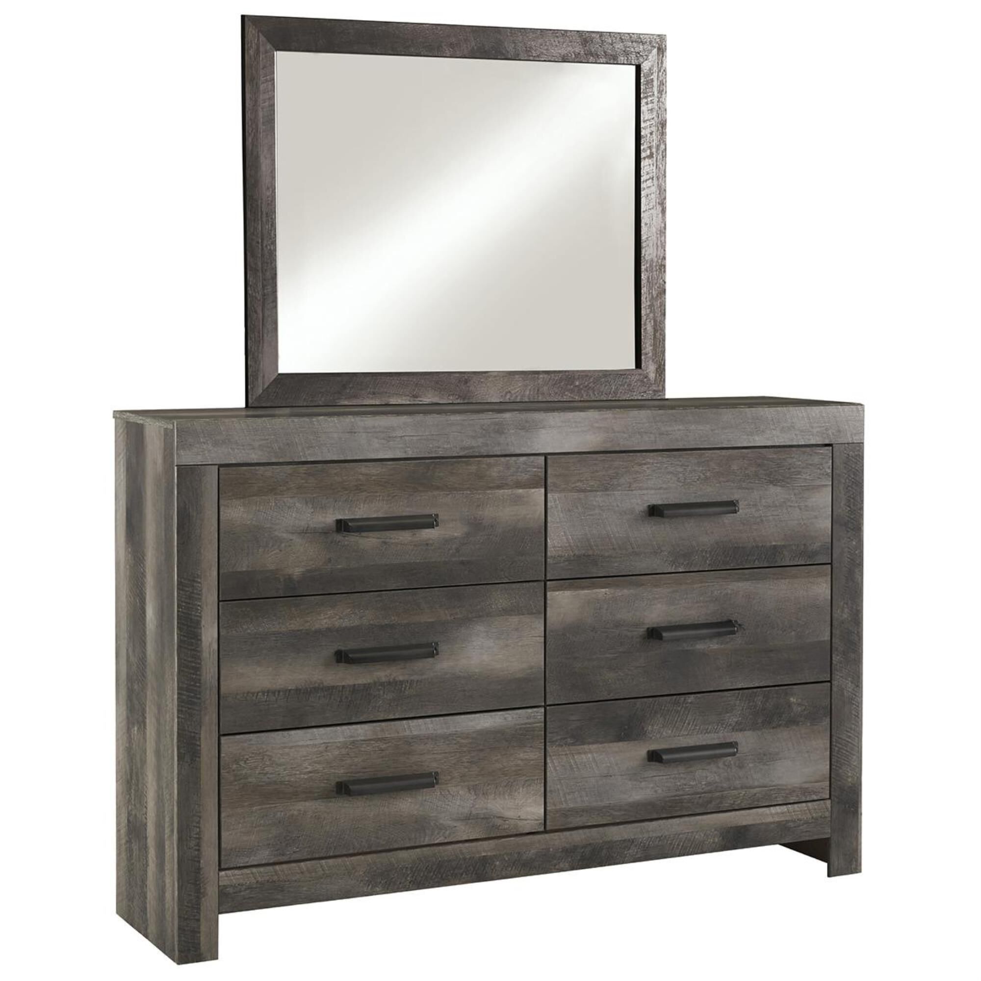 Signature Design by Ashley Wynnlow Dresser and Mirror in Gray, , large