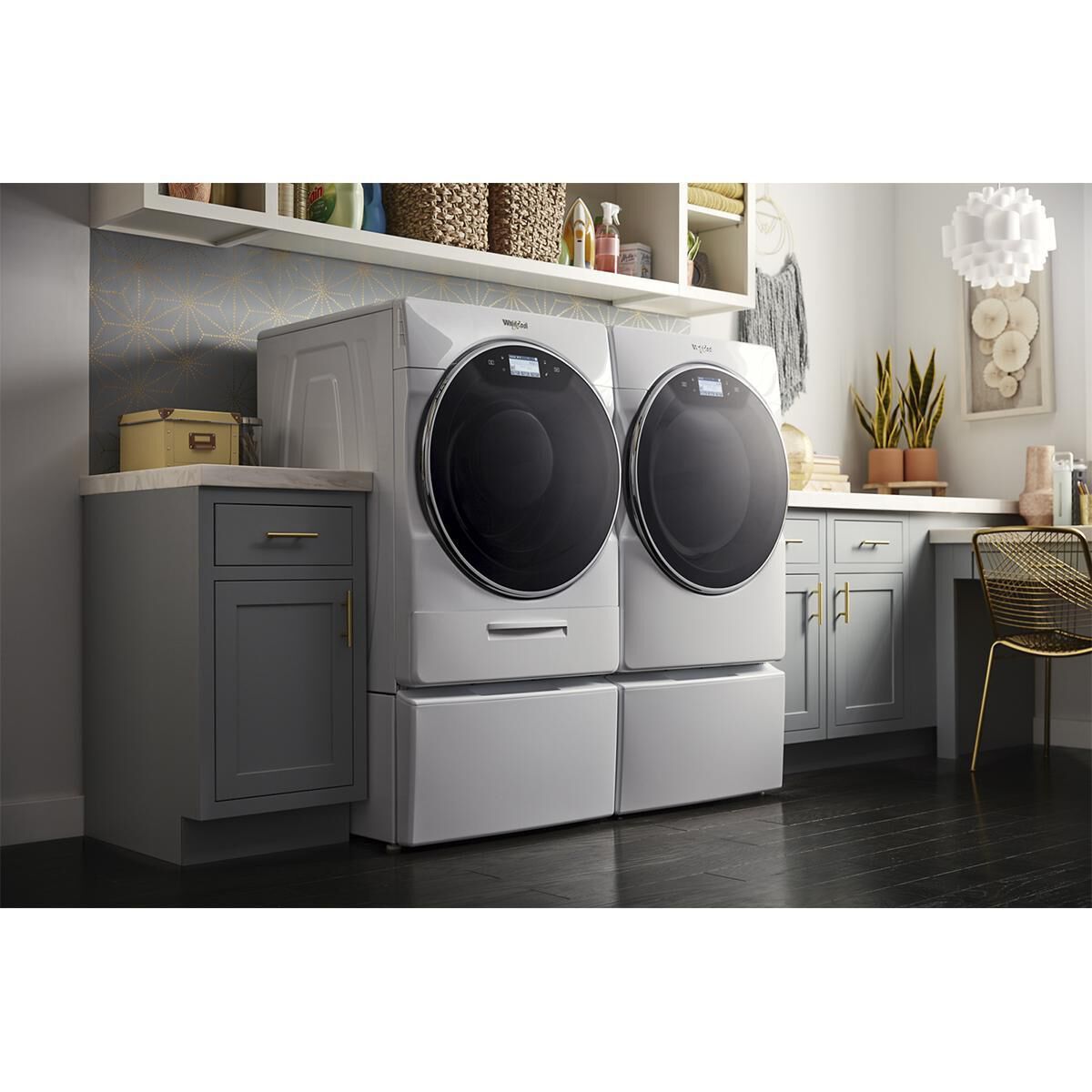 Whirlpool 15.5" Laundry Pedestal in White, , large